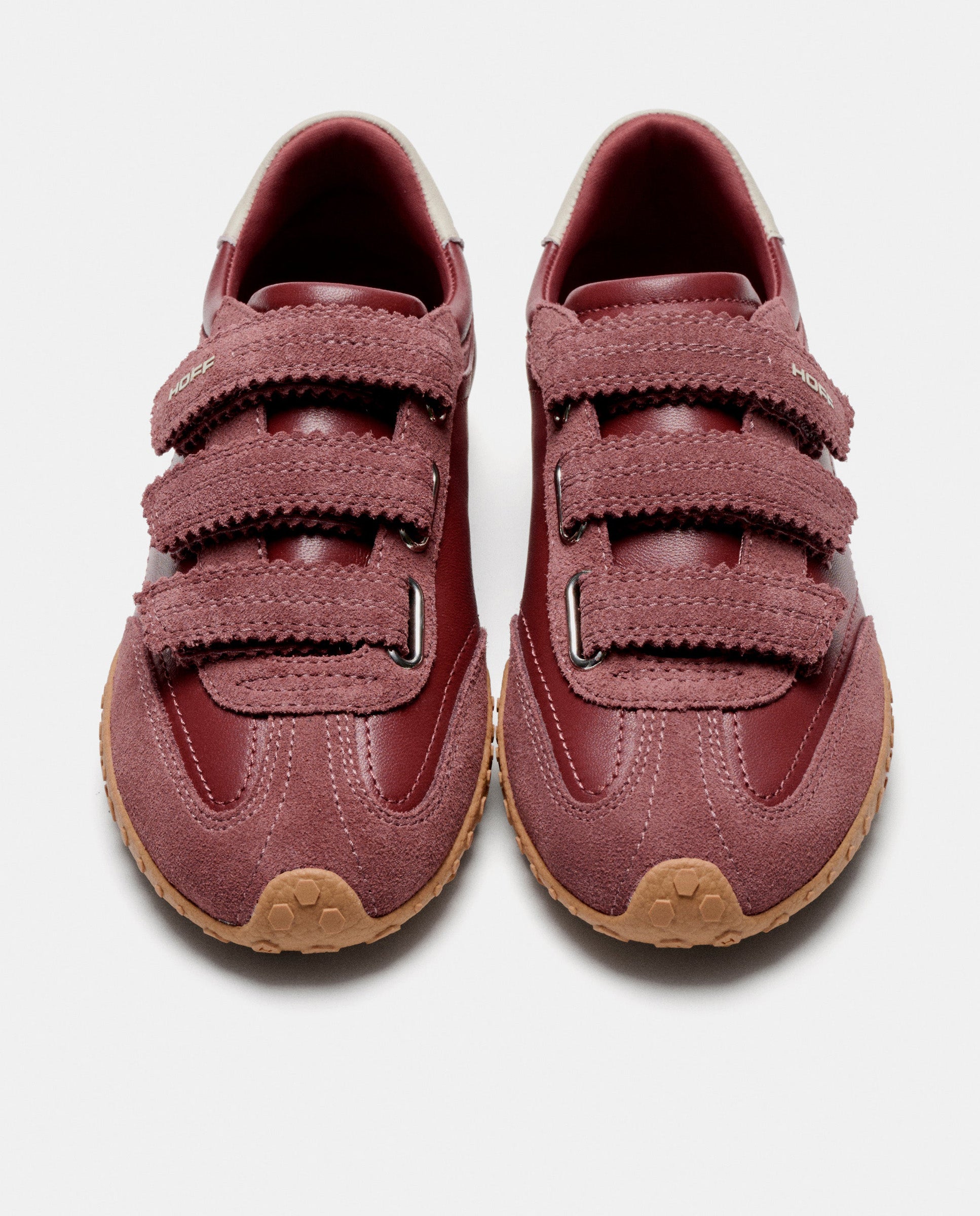 Zapatillas de mujer en piel bajas con suela de goma - Hoff - Arcilla Arcilla-4