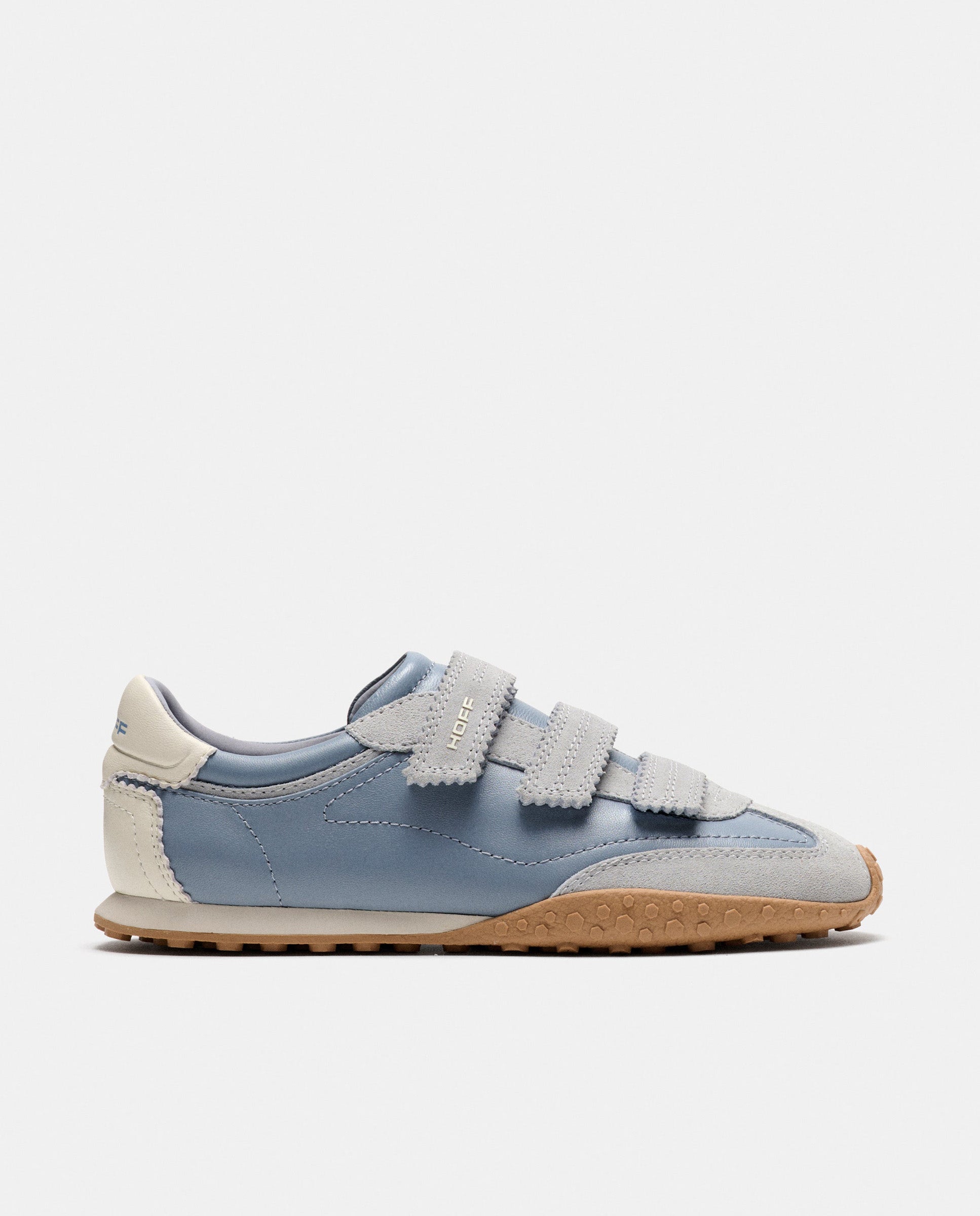 Zapatillas de mujer en piel bajas con suela de goma - Hoff - Azul claro Azul claro-1