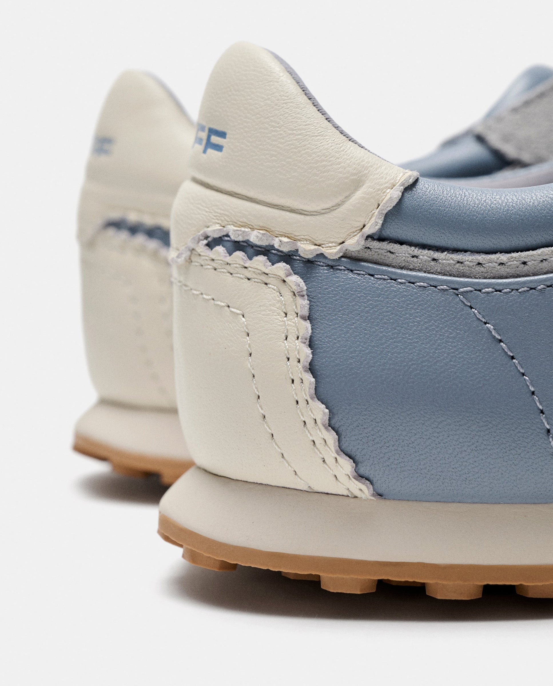 Zapatillas de mujer en piel bajas con suela de goma - Hoff - Azul claro Azul claro-5
