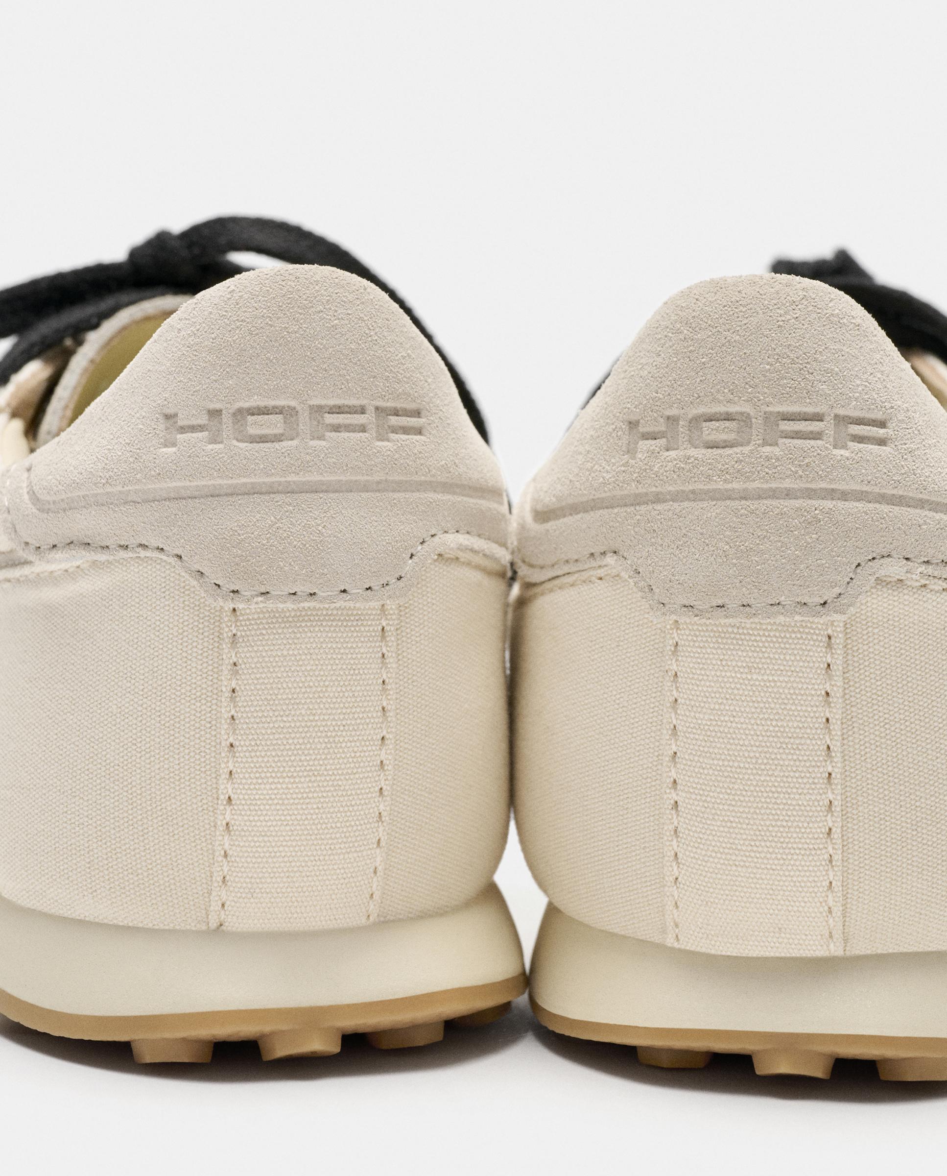 Zapatillas deportivas de mujer bridge canvas de lona - Hoff - Crema Crema-4