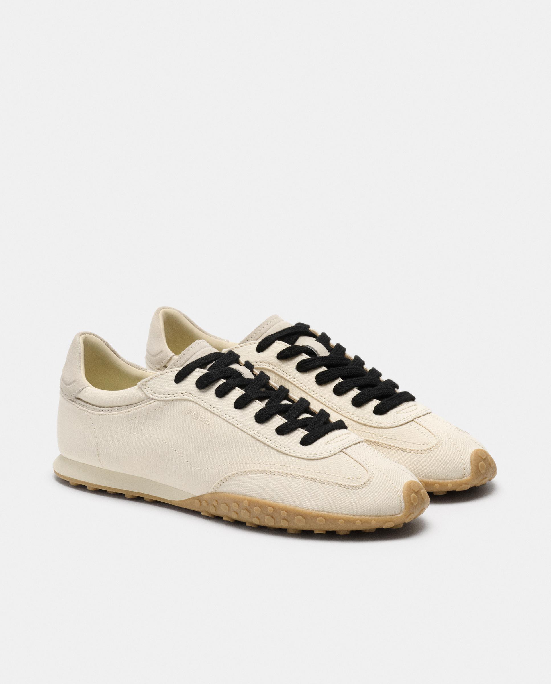 Zapatillas deportivas de mujer bridge canvas de lona - Hoff - Crema Crema-5