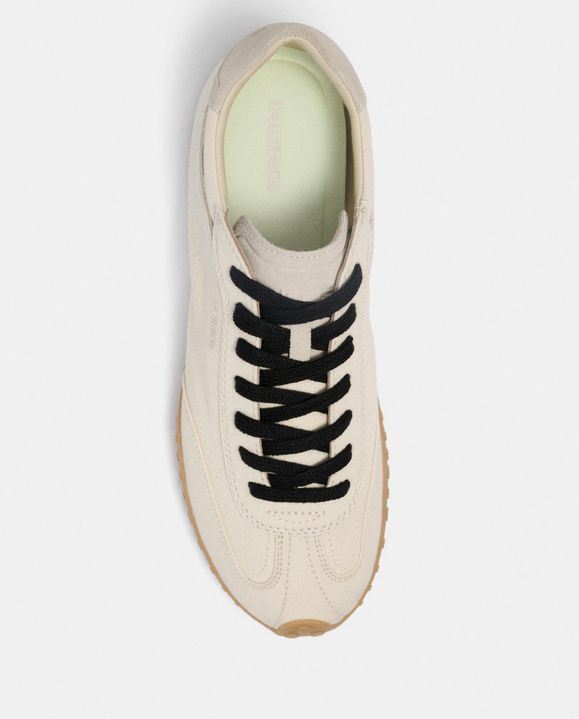 Zapatillas deportivas de mujer bridge canvas de lona - Hoff - Crema Crema-6