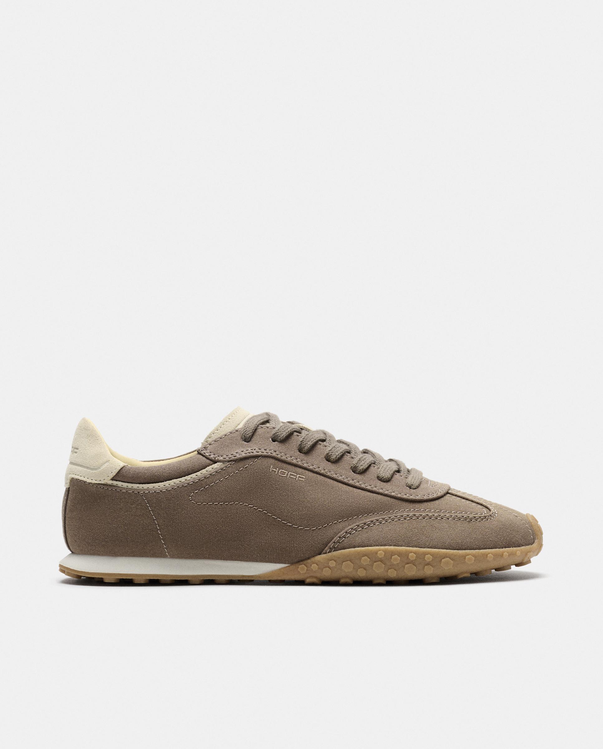 Zapatillas deportivas de mujer bridge canvas de lona - Hoff - Marrón Marrón-1