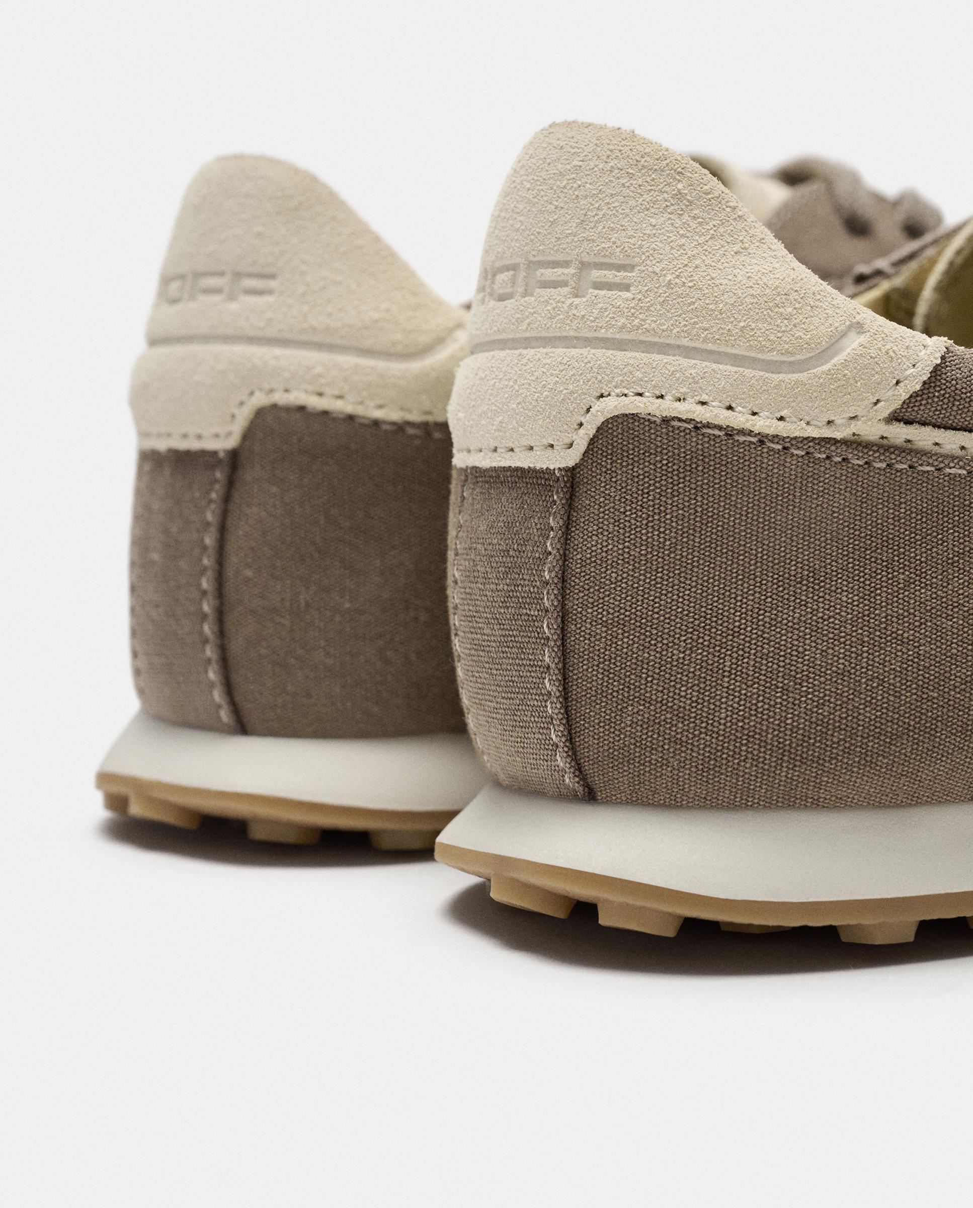Zapatillas deportivas de mujer bridge canvas de lona - Hoff - Marrón Marrón-4