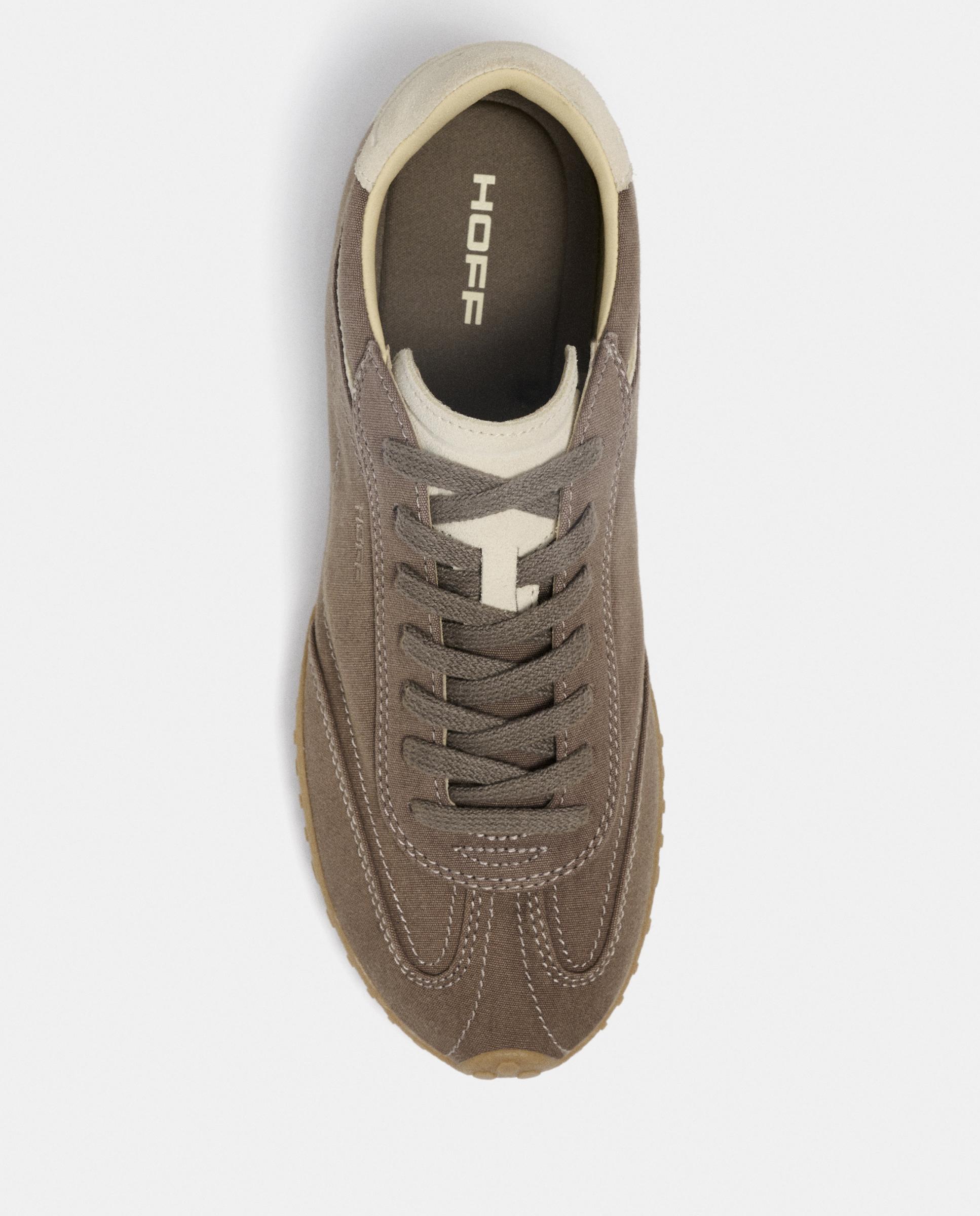 Zapatillas deportivas de mujer bridge canvas de lona - Hoff - Marrón Marrón-6