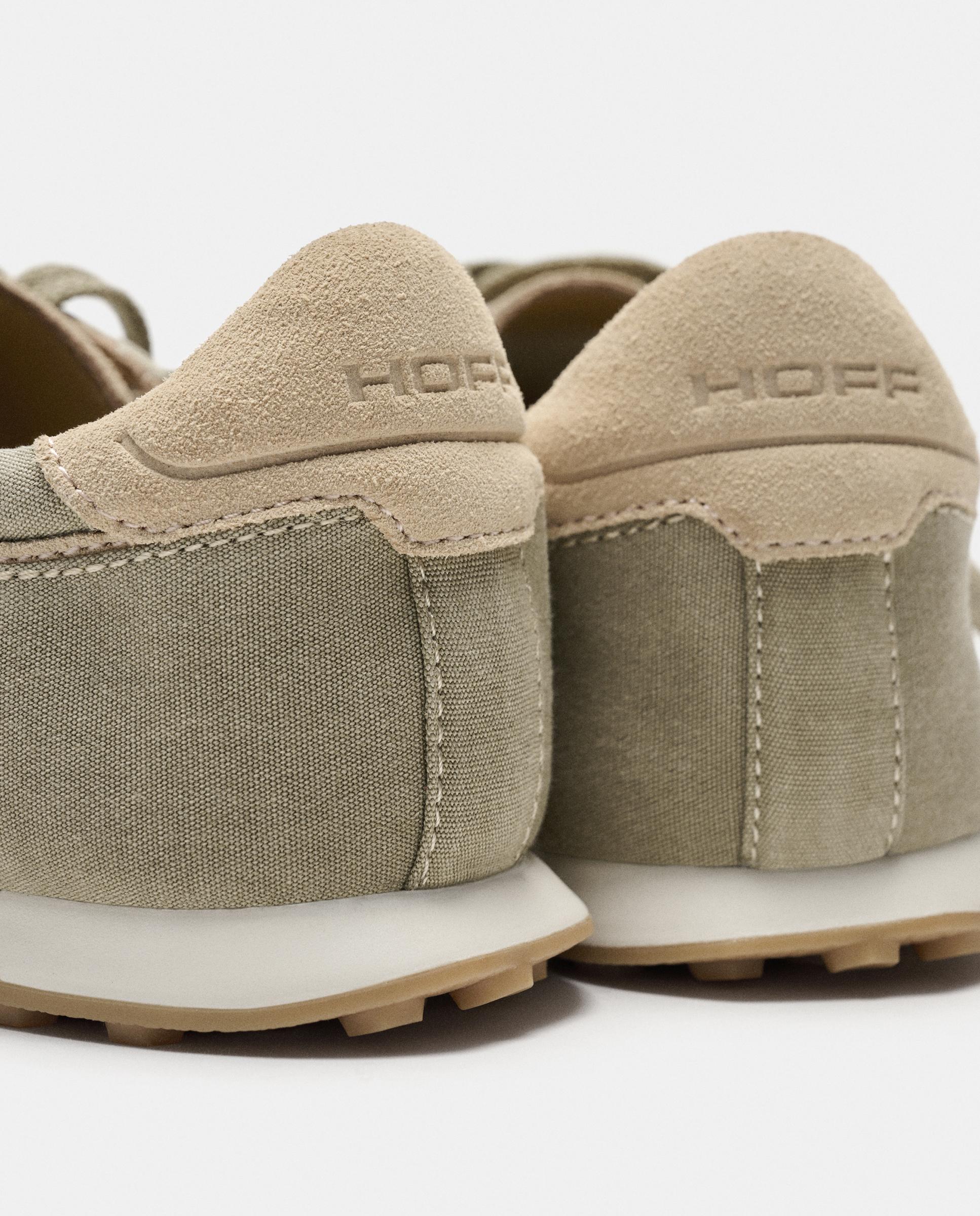 Zapatillas deportivas de mujer bridge canvas de lona - Hoff - Kaki Kaki-4
