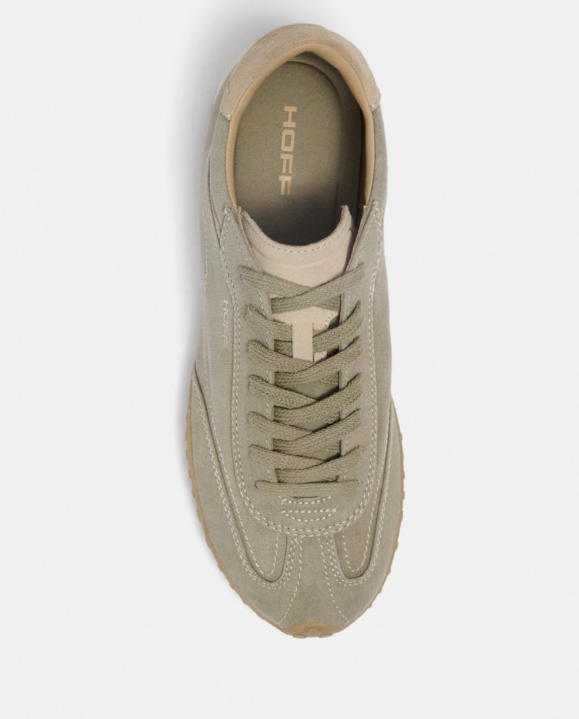 Zapatillas deportivas de mujer bridge canvas de lona - Hoff - Kaki Kaki-6