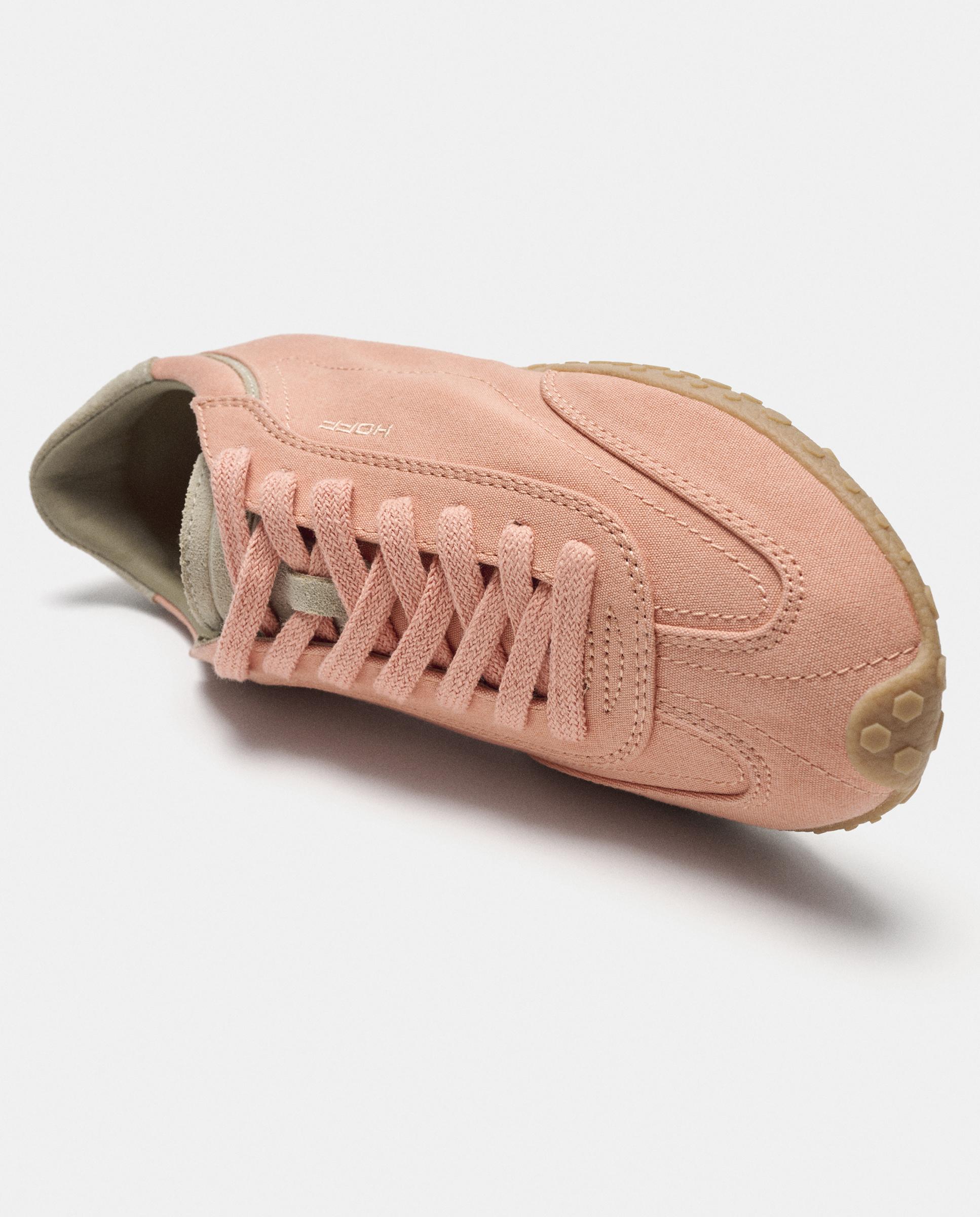 Zapatillas deportivas de mujer bridge canvas de lona - Hoff - Coral Coral-3