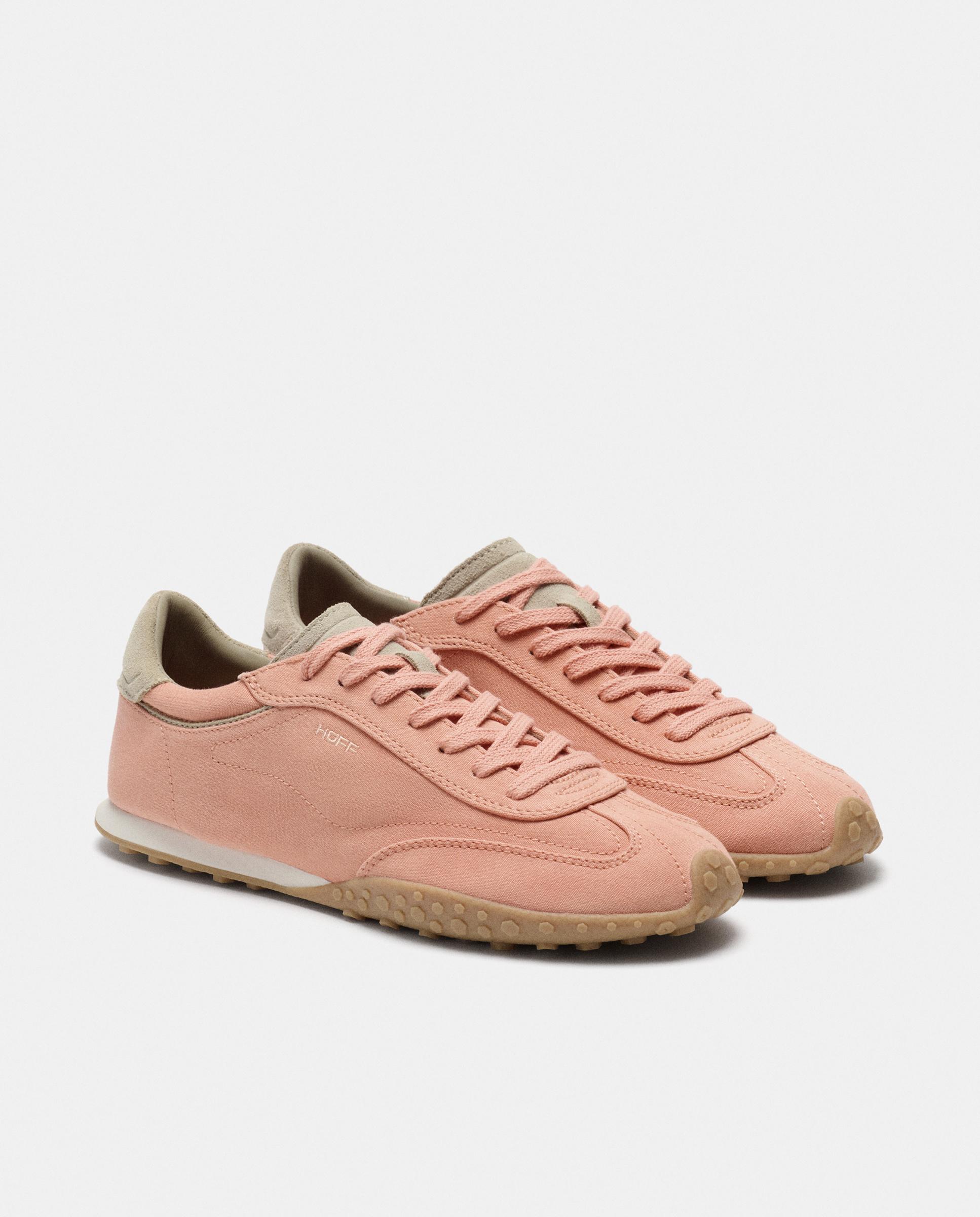 Zapatillas deportivas de mujer bridge canvas de lona - Hoff - Coral Coral-5