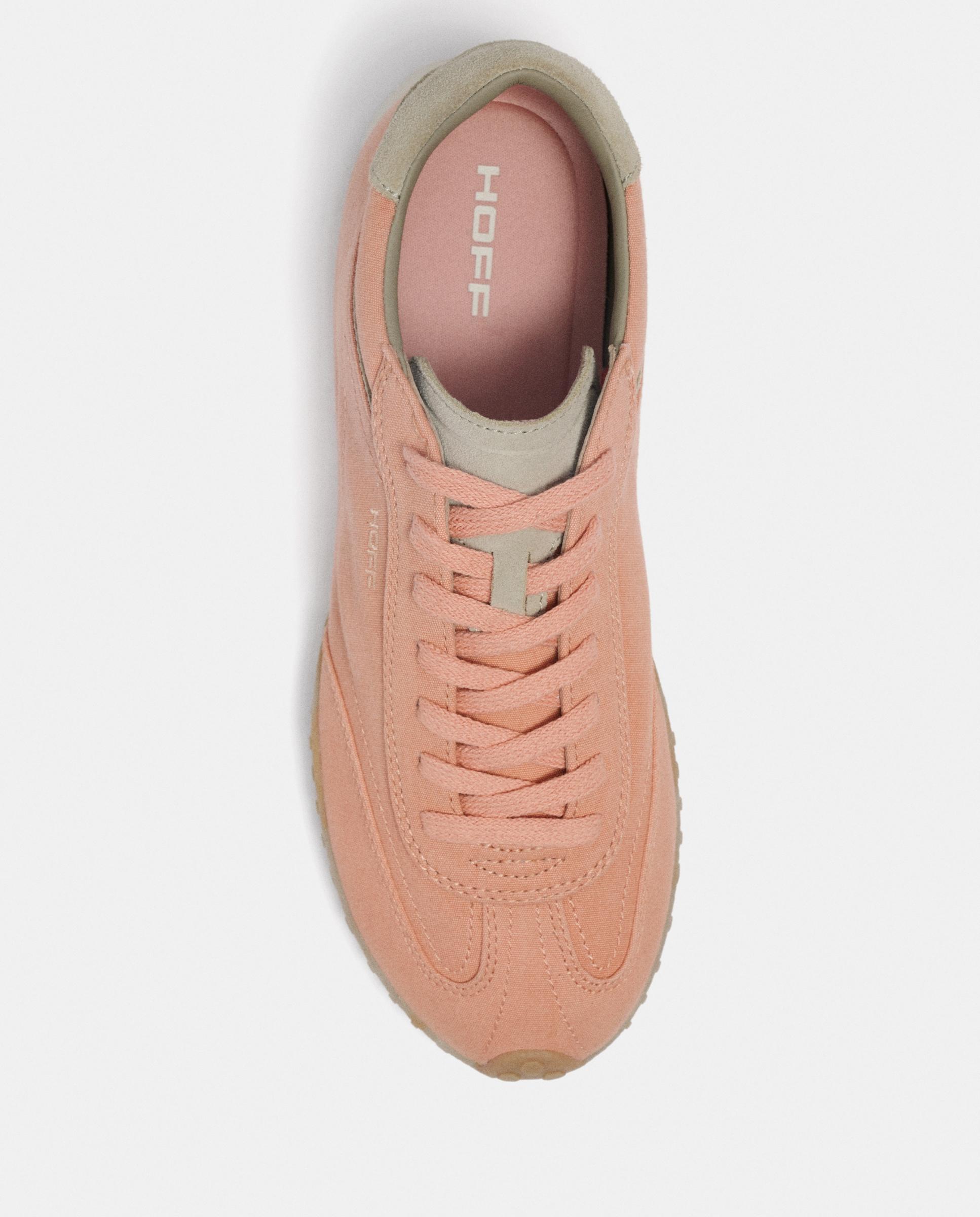 Zapatillas deportivas de mujer bridge canvas de lona - Hoff - Coral Coral-6