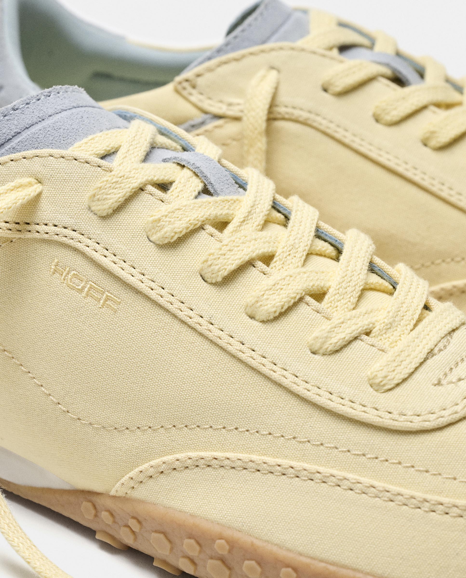 Zapatillas deportivas de mujer bridge canvas de lona - Hoff - Amarillo Amarillo-2