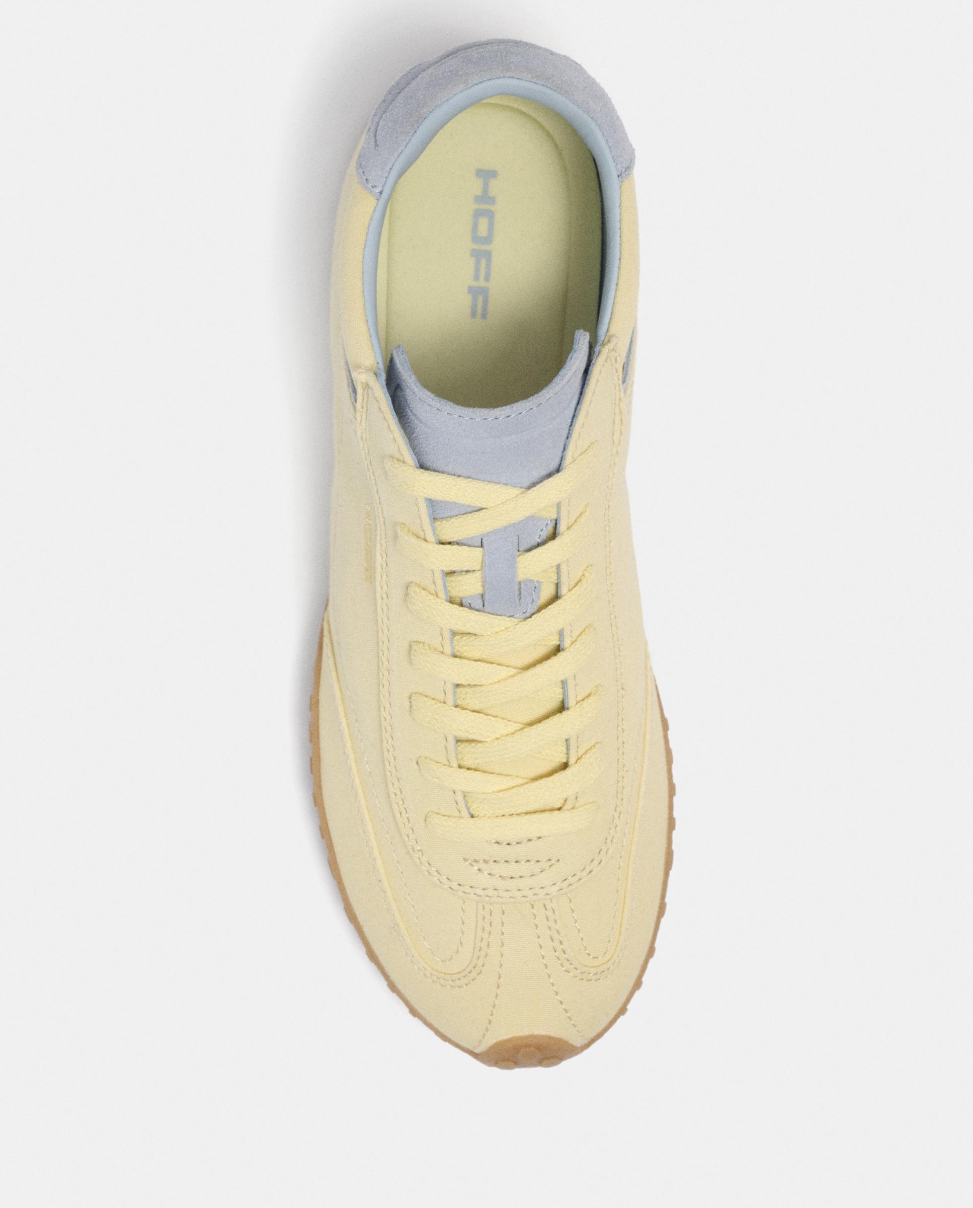Zapatillas deportivas de mujer bridge canvas de lona - Hoff - Amarillo Amarillo-6