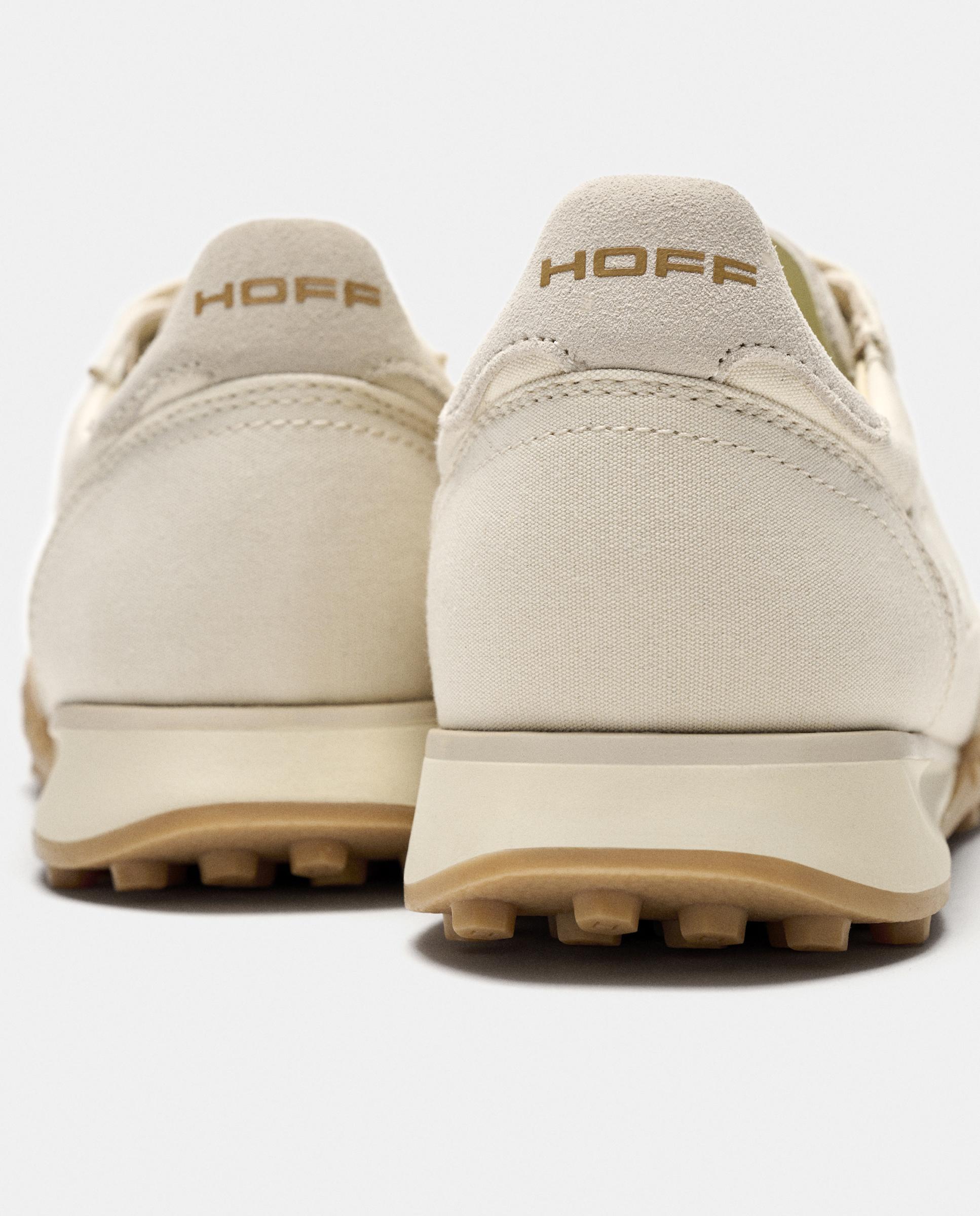 Zapatillas de caballero en piel bajas con suela de goma - Hoff - Beige Beige-4