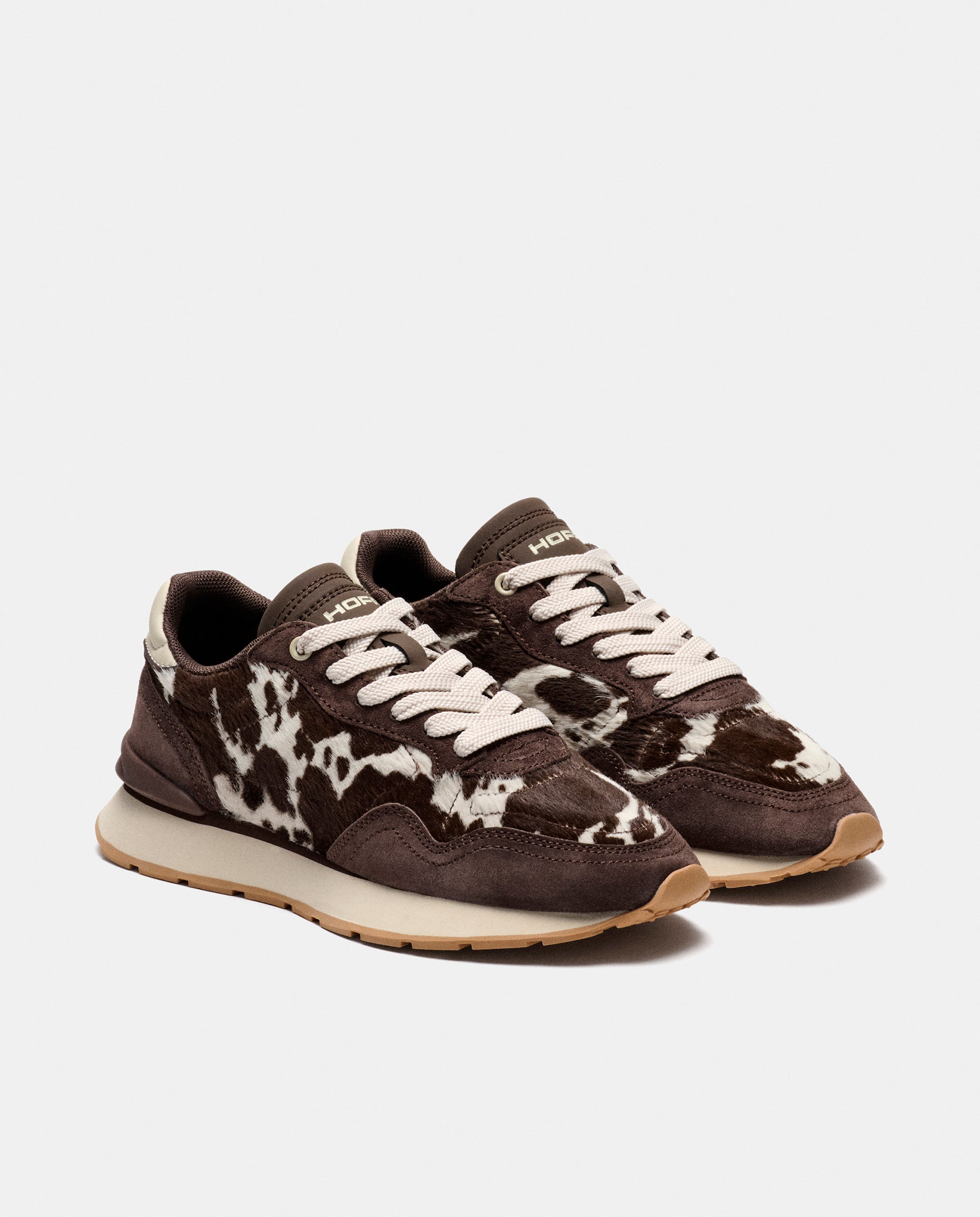 Zapatillas de mujer en piel bajas con suela de goma - Hoff - Marrón Marrón-2