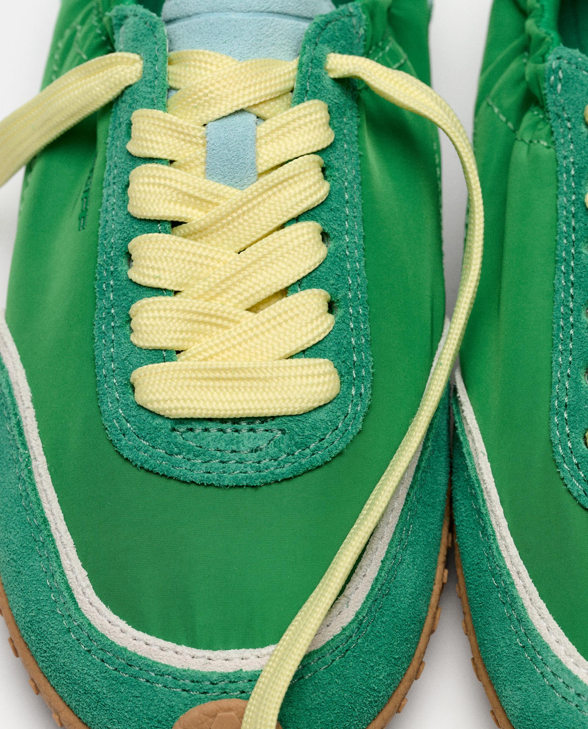 Zapatillas deportivas de niños bridge con acabado satinado - Hoff - Verde Verde-4