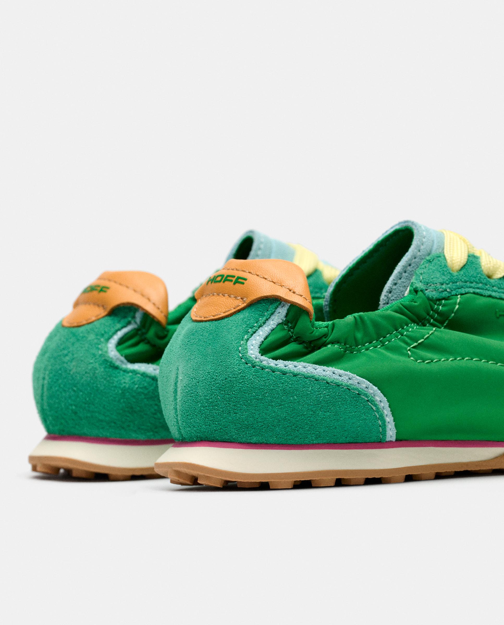 Zapatillas deportivas de niños bridge con acabado satinado - Hoff - Verde Verde-5