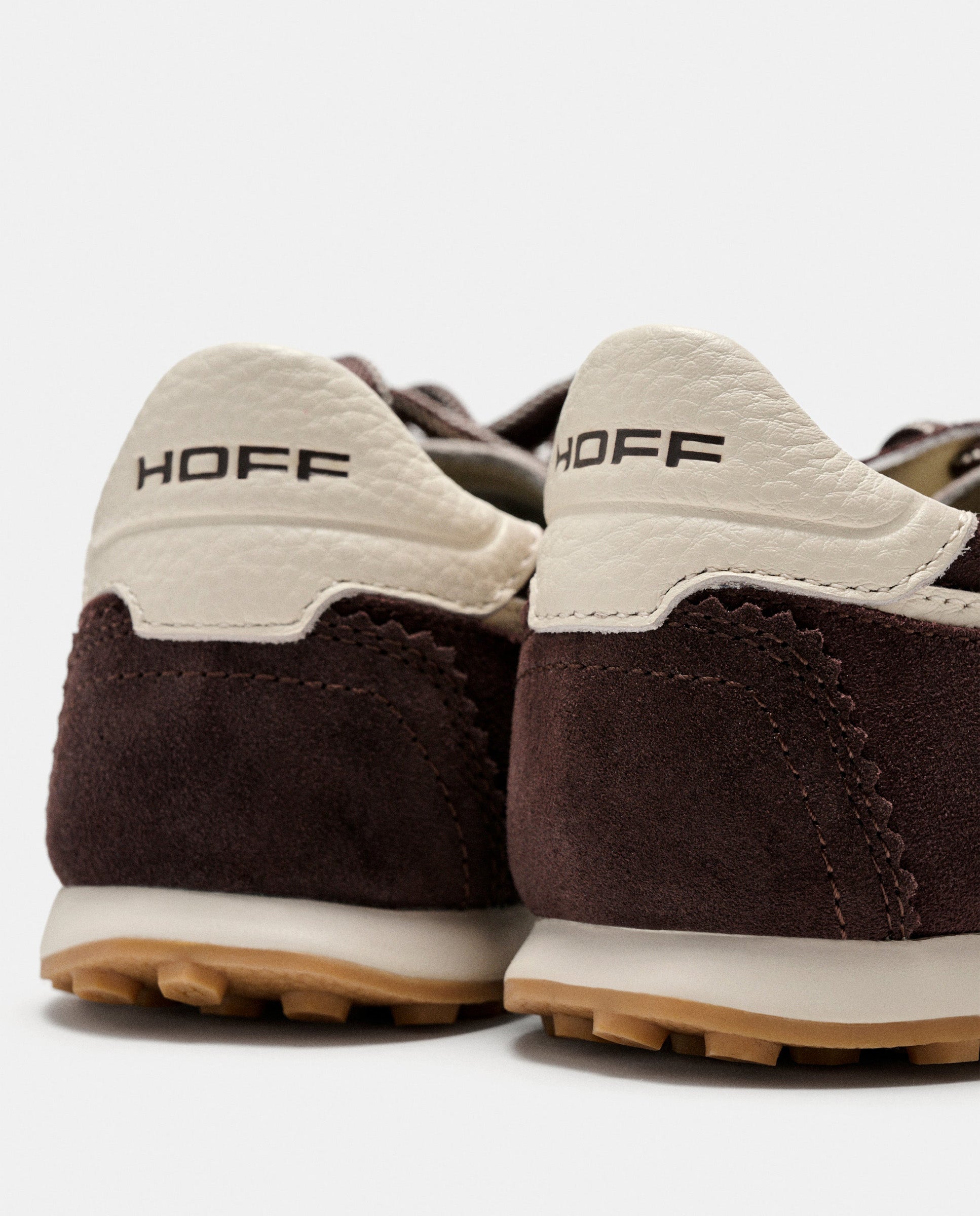 Zapatillas de mujer en piel bajas con suela de goma - Hoff - Marrón chocolate Marrón chocolate-5