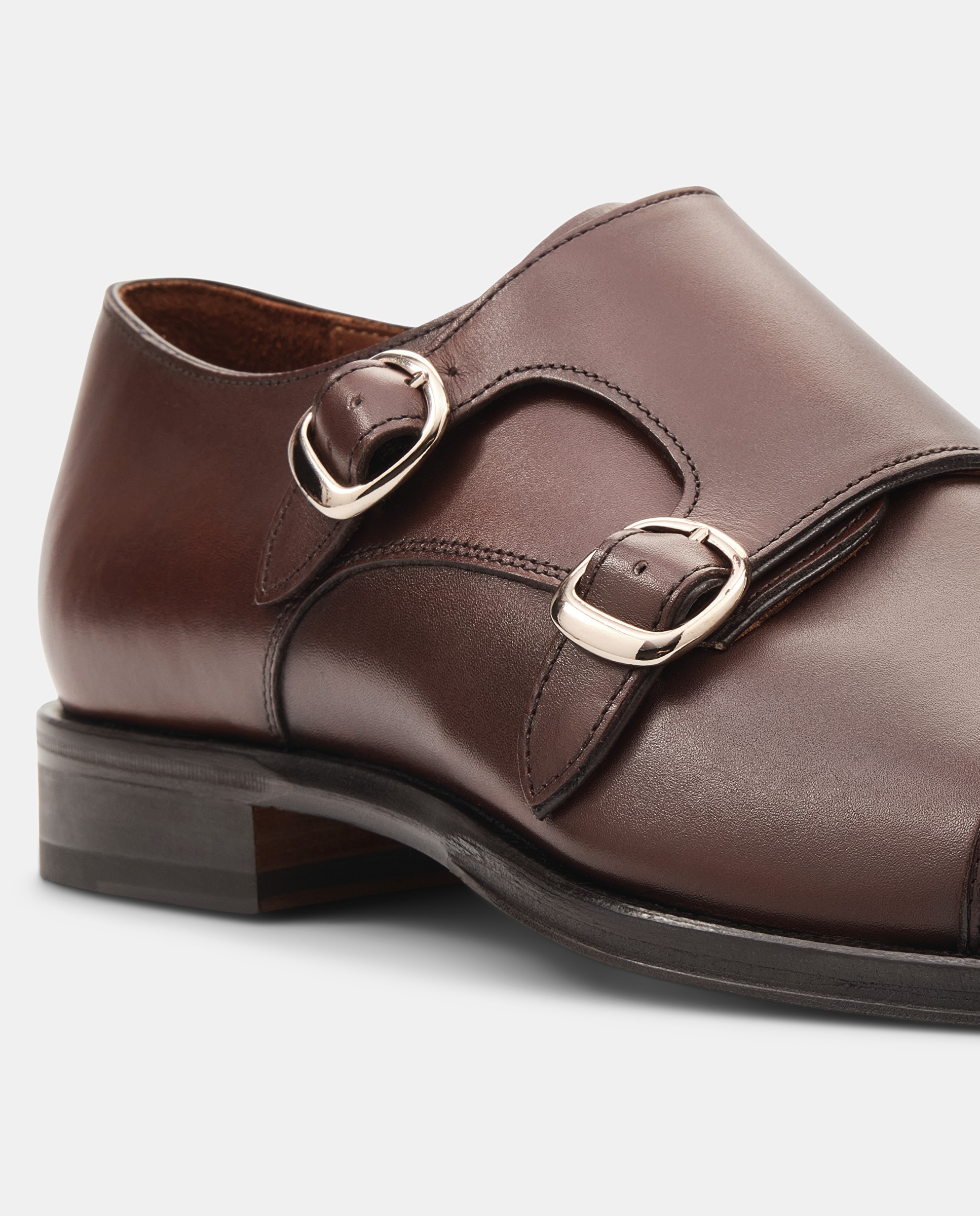 Zapatos de cordones de hombre Lottusse de piel en color negro - Moka Moka-4