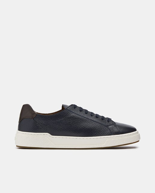 Imagen 0 de Sneakers de piel de hombre Torino con cordones