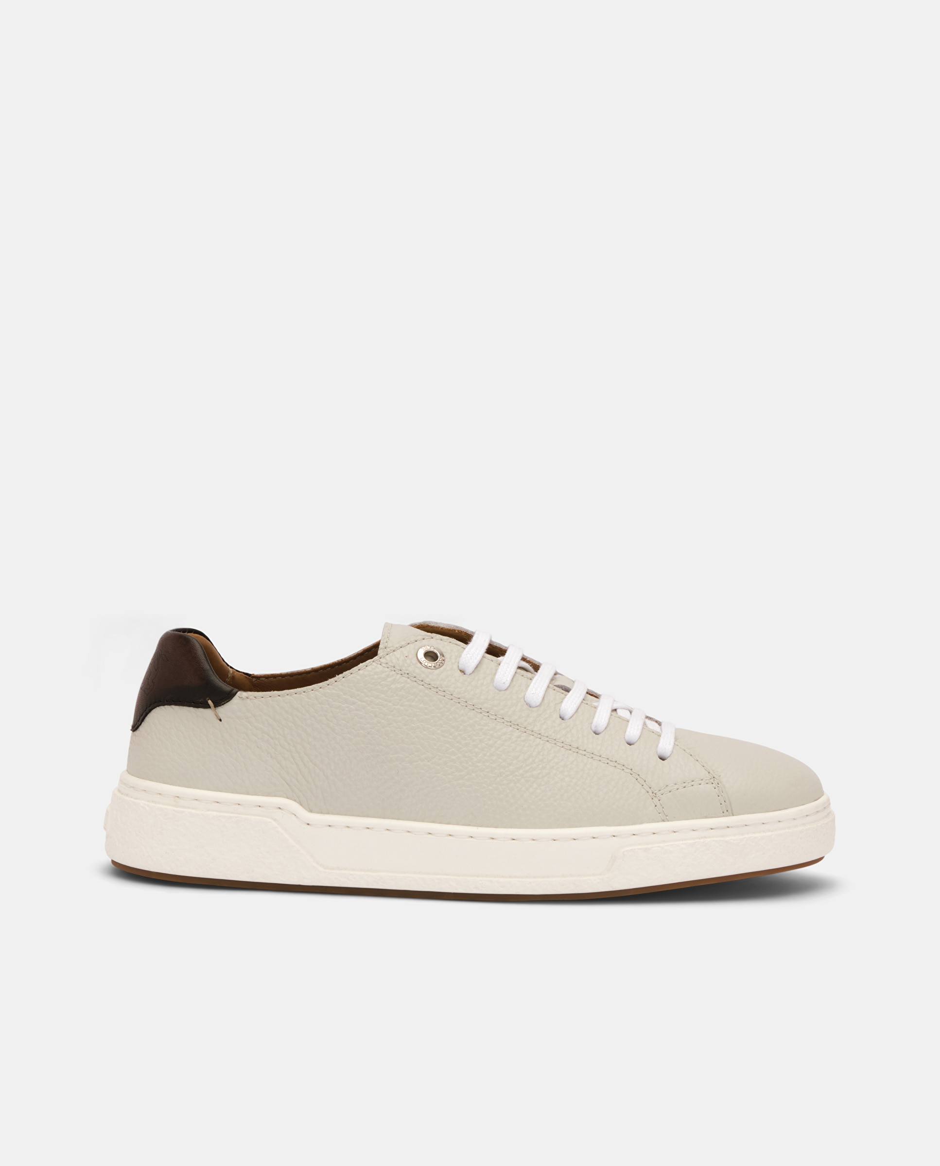 Lottusse - Zapatillas de piel de hombre Torino con cordones.