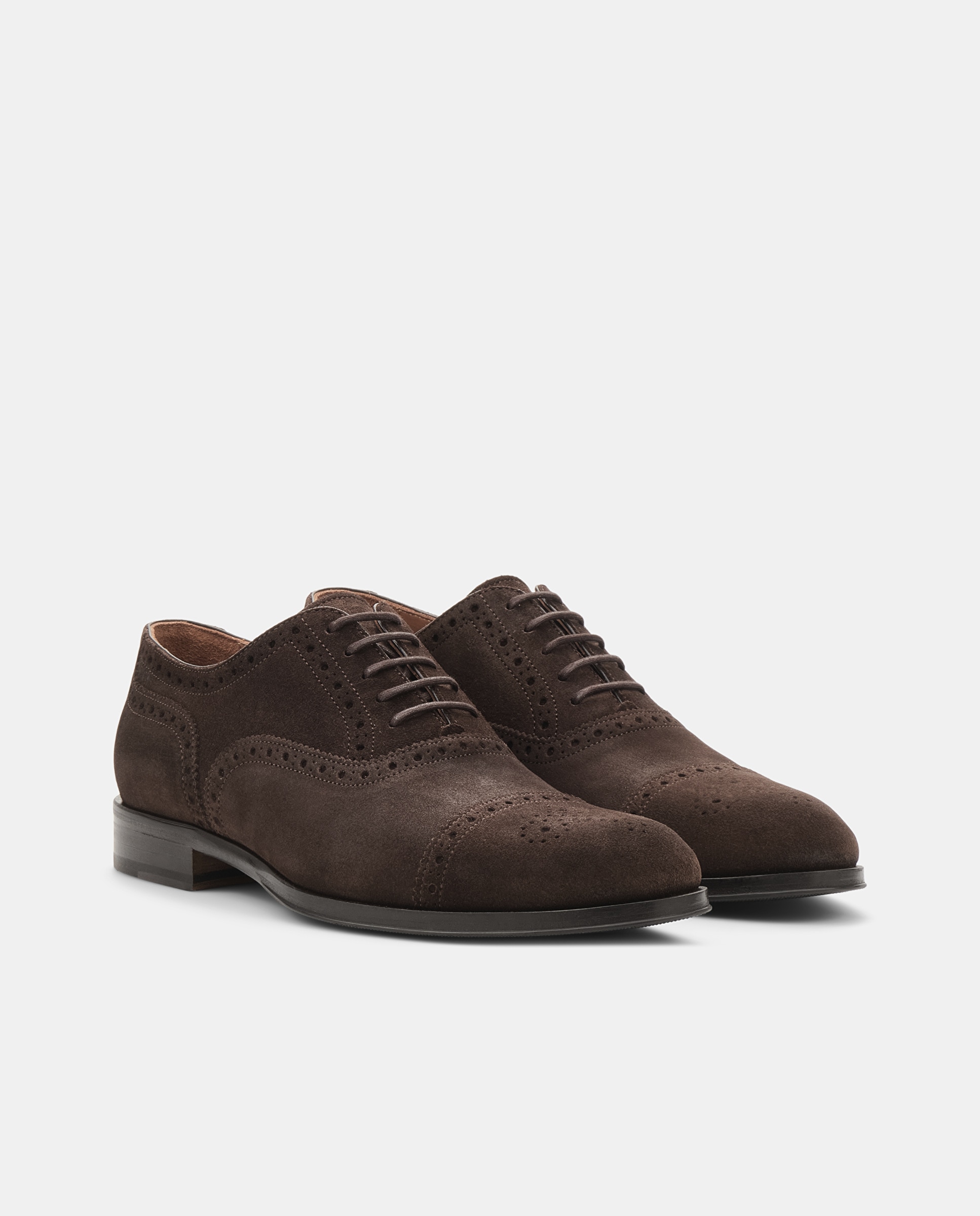 Zapato oxford lenox de hombre de piel de vacuno - Marrón Marrón-3