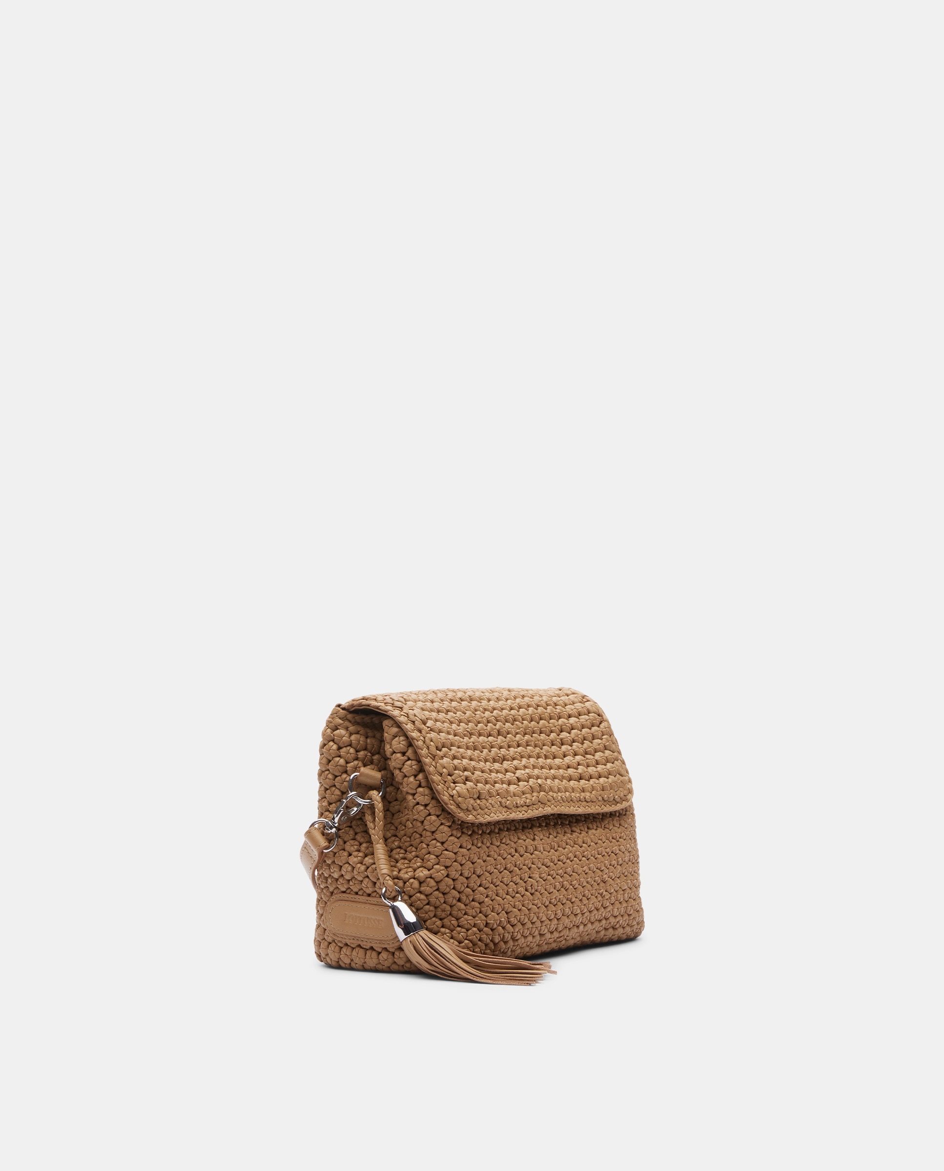 Bolso de mano de piel en color marrón - Lottusse - Multicolor Multicolor-2