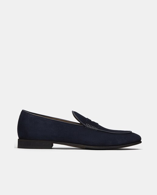 Imagen 0 de Mocasines de hombre banda Verona de piel
