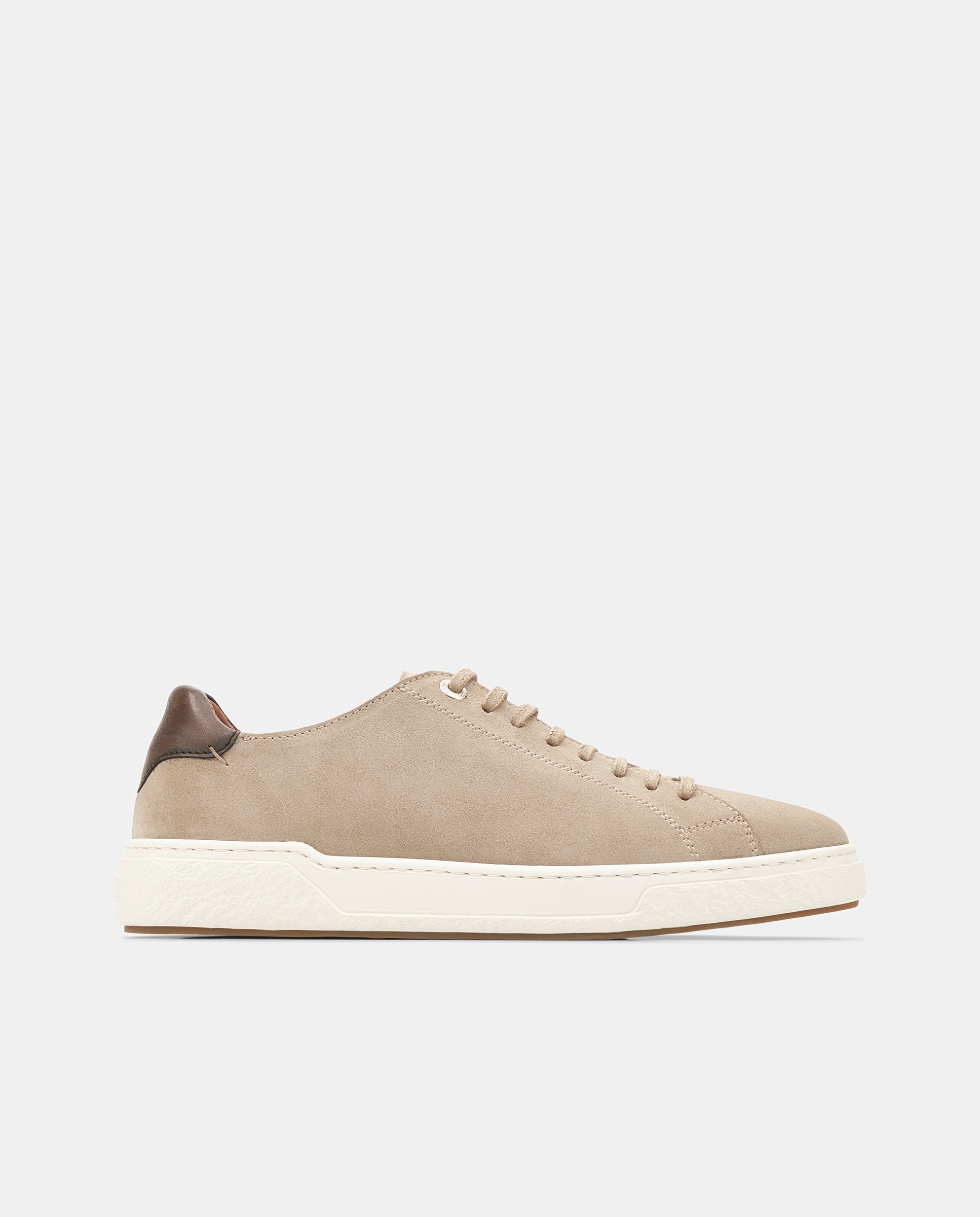Lottusse - Zapatilals retro Tokyo de piel de vacuno de hombre.