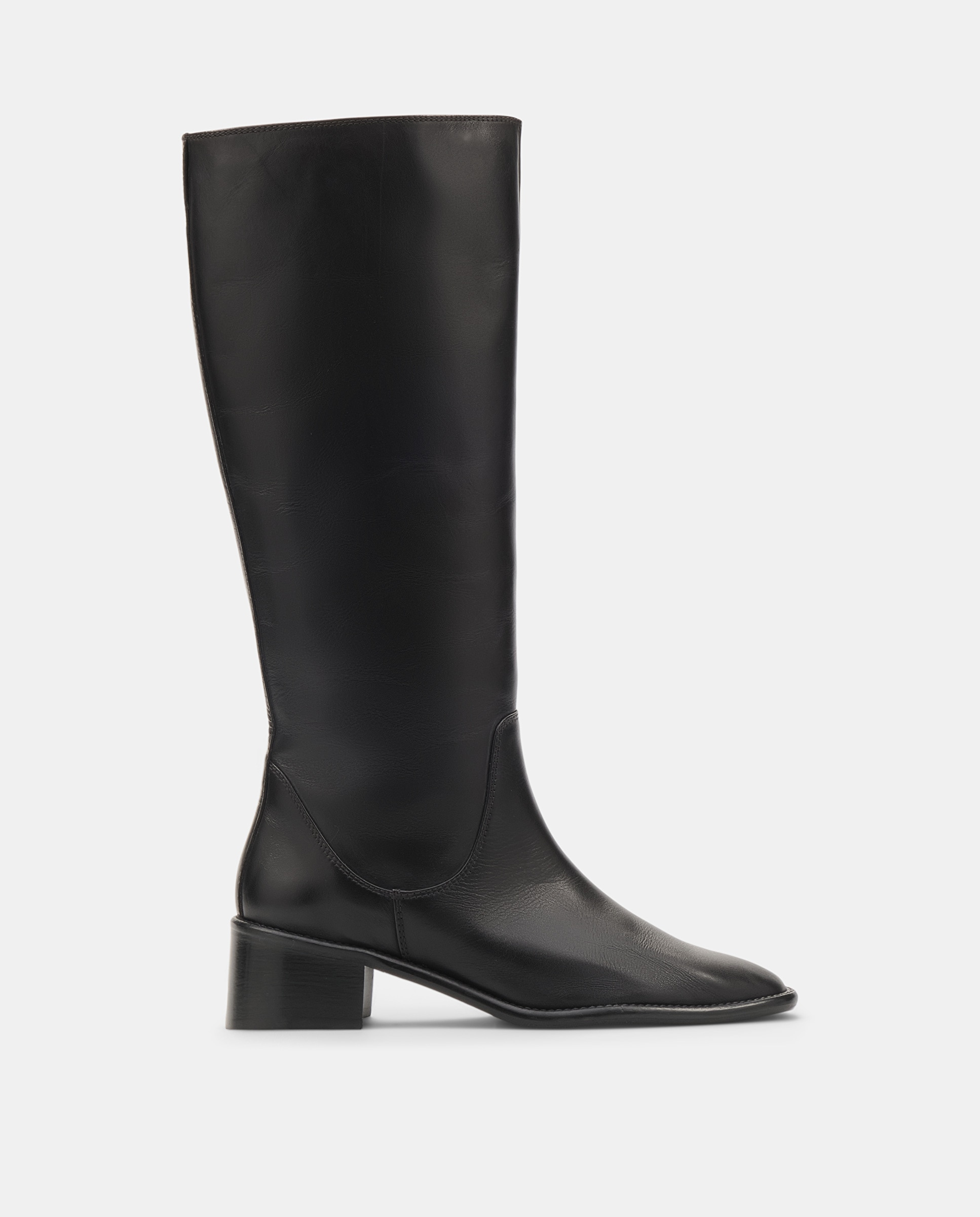 Botas Deia de mujer de piel de vacuno negro
