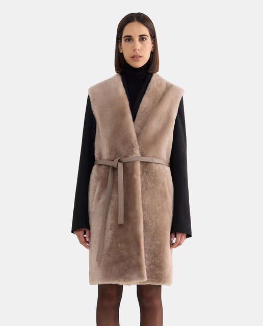 Imagen 0 de Chaleco Basel de mujer de piel