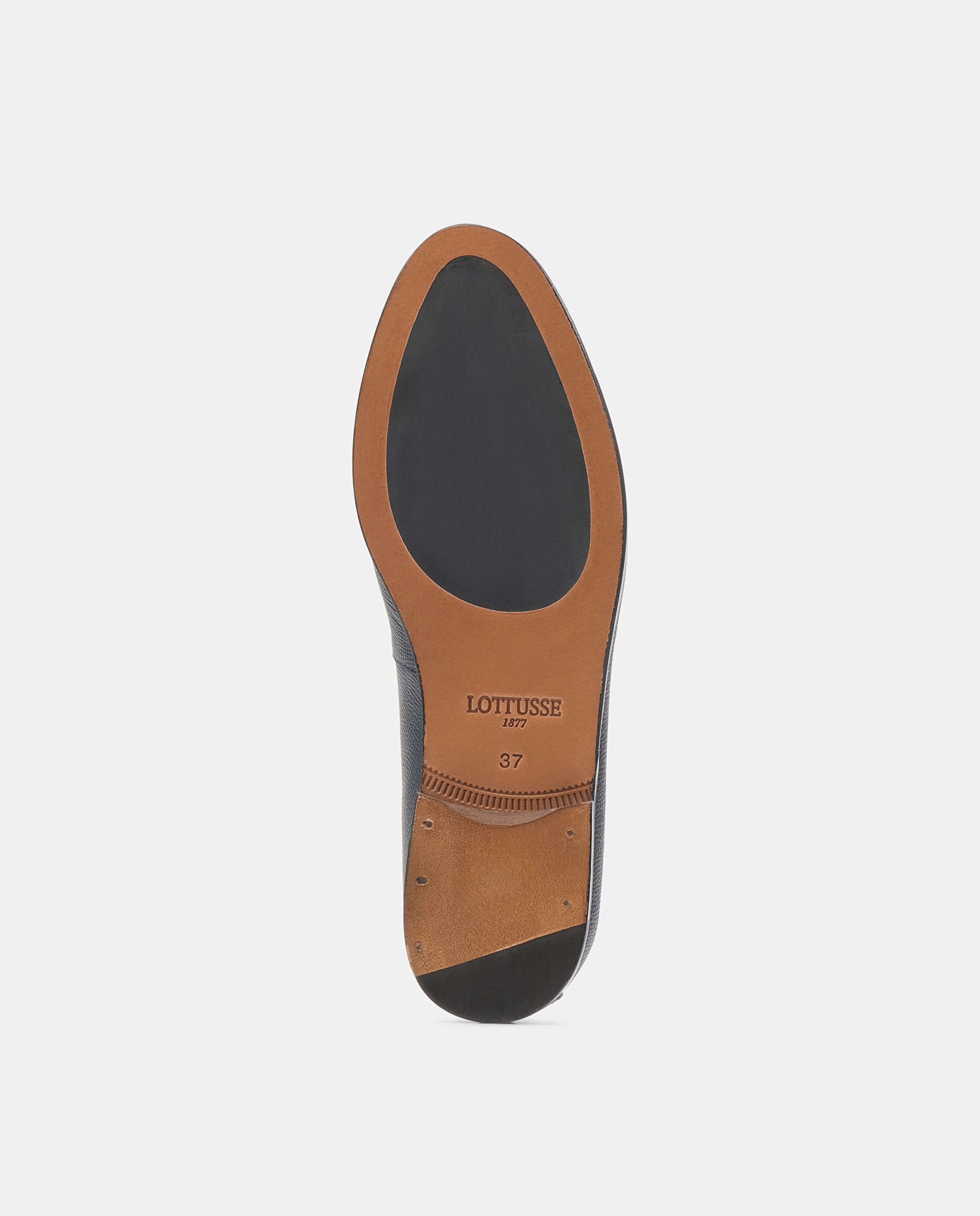 Mocasines liberty de mujer de piel de vacuno - Lottusse - Azul marino Azul marino-5