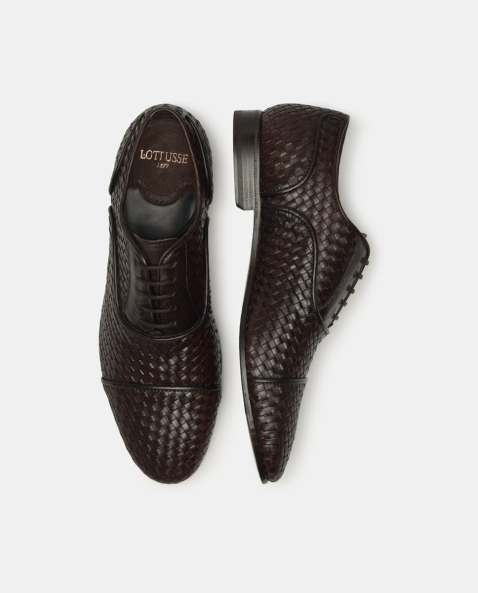 Marrón Zapatos Lottusse Cordones Hombre Zapatos De Cordones De