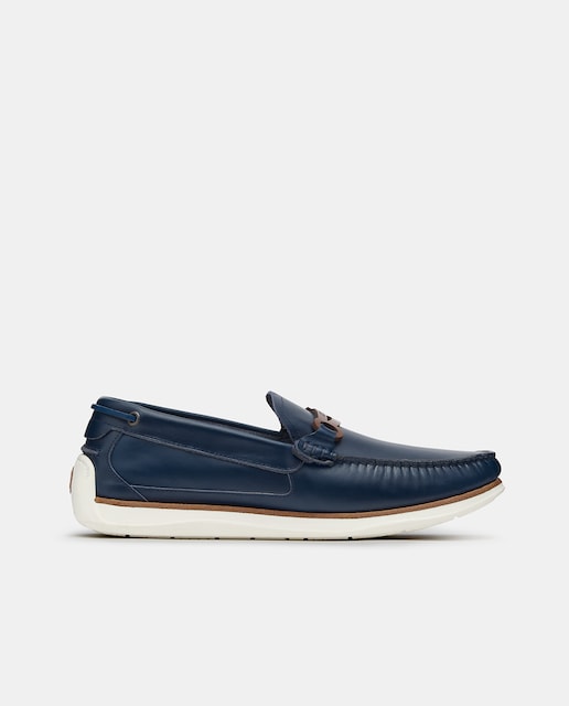 Imagen 0 de Mocasines de hombre piel encerada