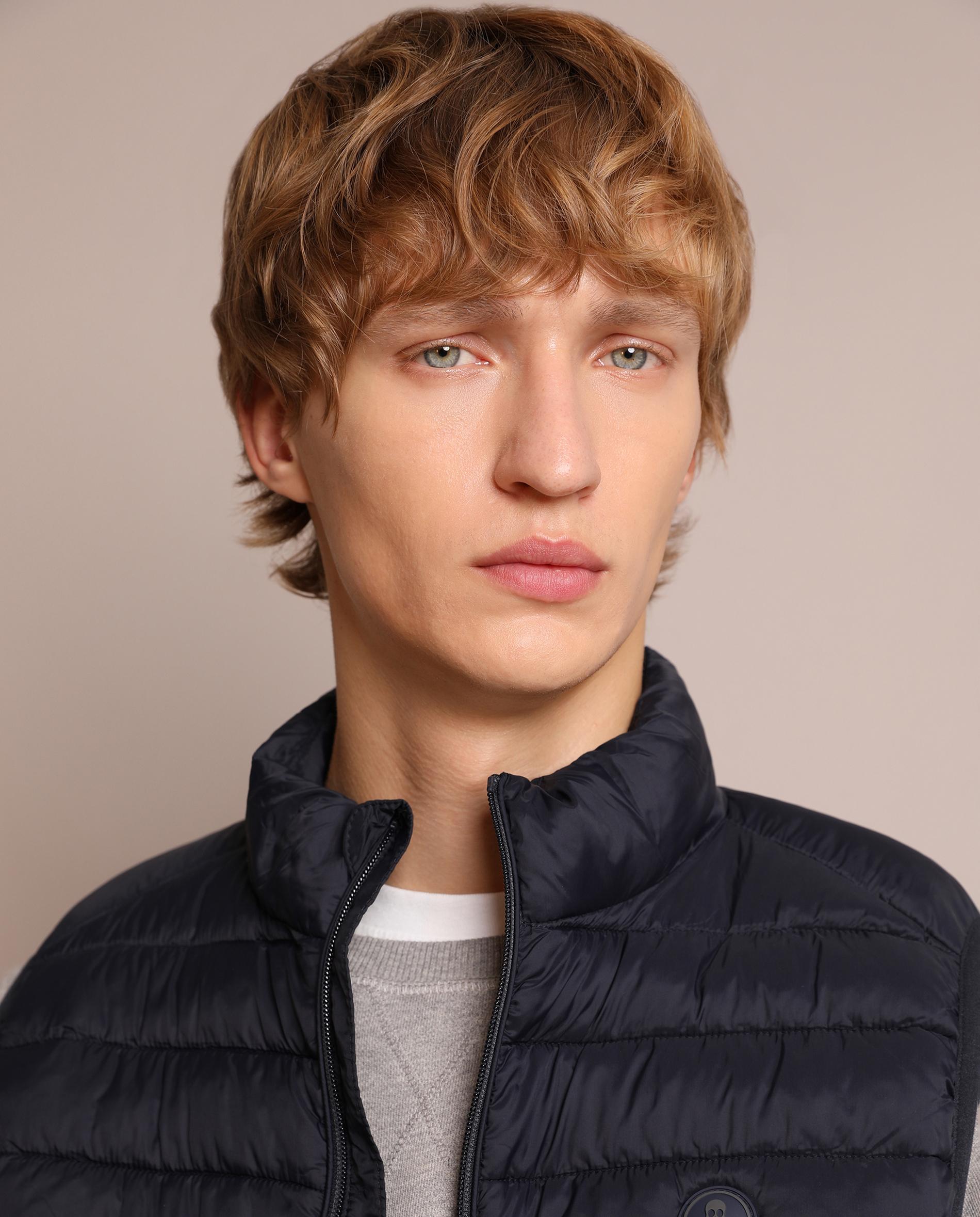Chaleco de hombre water repellent con cremallera - Navy Navy-2