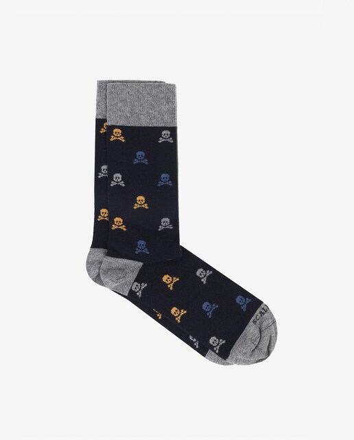 Imagen 0 de Calcetines de hombre cortos con estampado