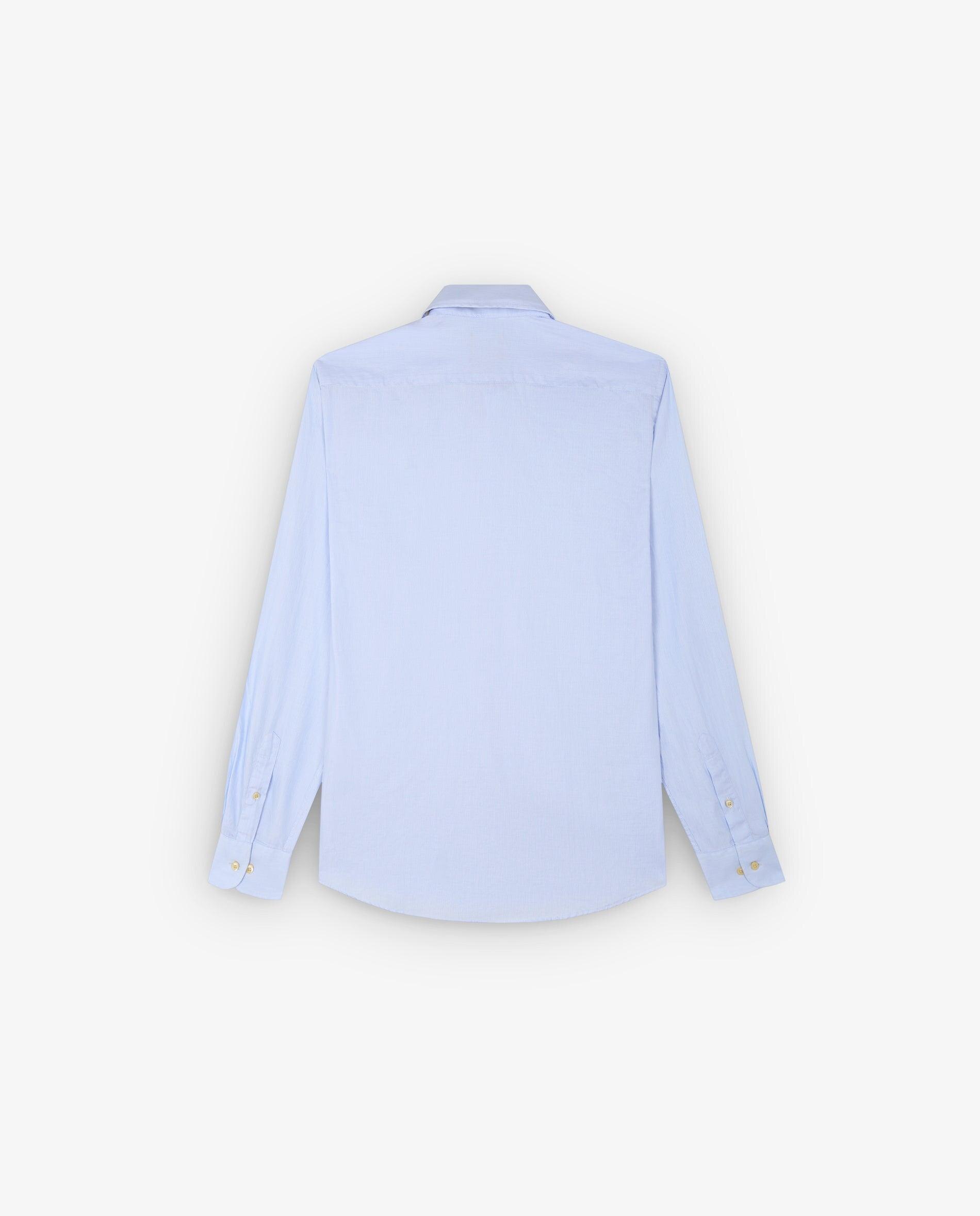 Camisa de hombre regular fit de algodón - Scalpers - Azul Azul-2
