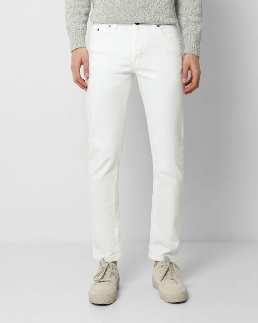 Imagen 0 de Vaquero de hombre slim en color blanco