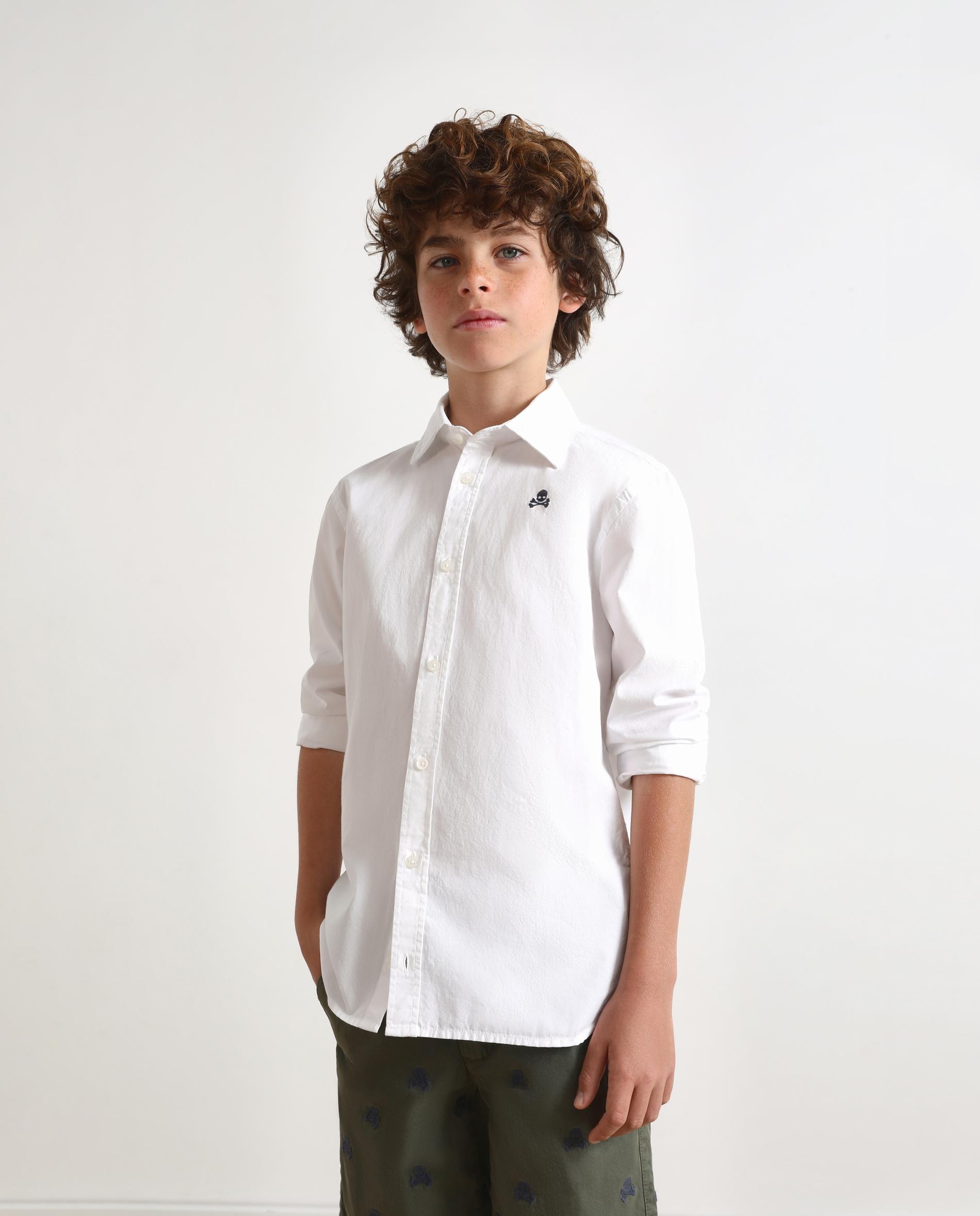 Camisa blanca niño el best sale corte ingles