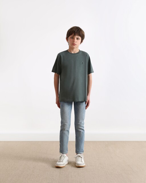 Imagen 0 de Camiseta de niño de manga corta y corte clásico