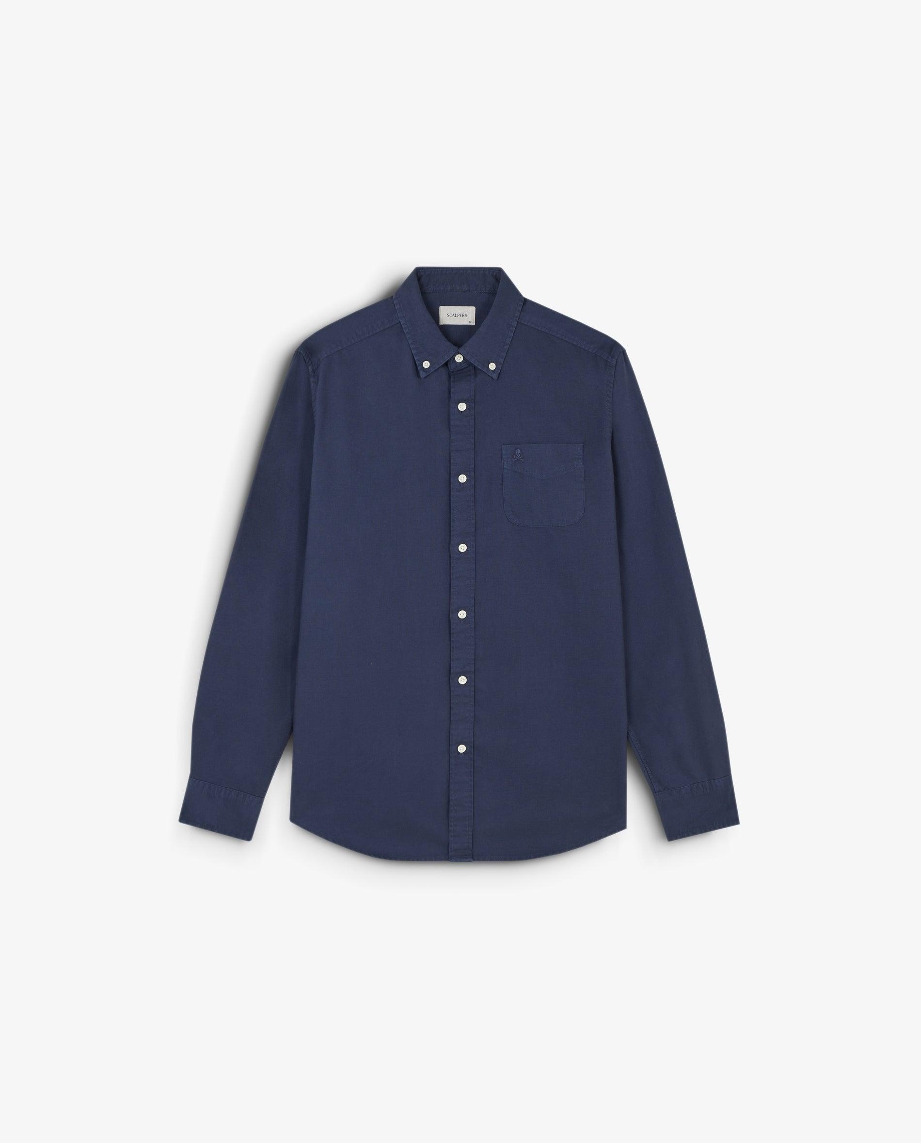 Scalpers - Camisa de hombre de algodón regular fit.