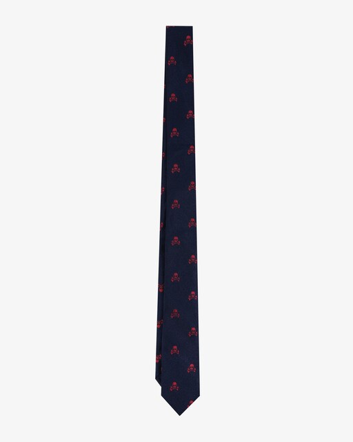 Imagen 0 de Corbata de niño de calaveras 100% seda