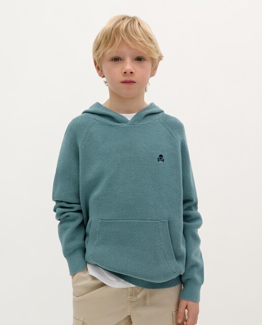 Imagen 0 de Sudadera de niño de algodón con capucha
