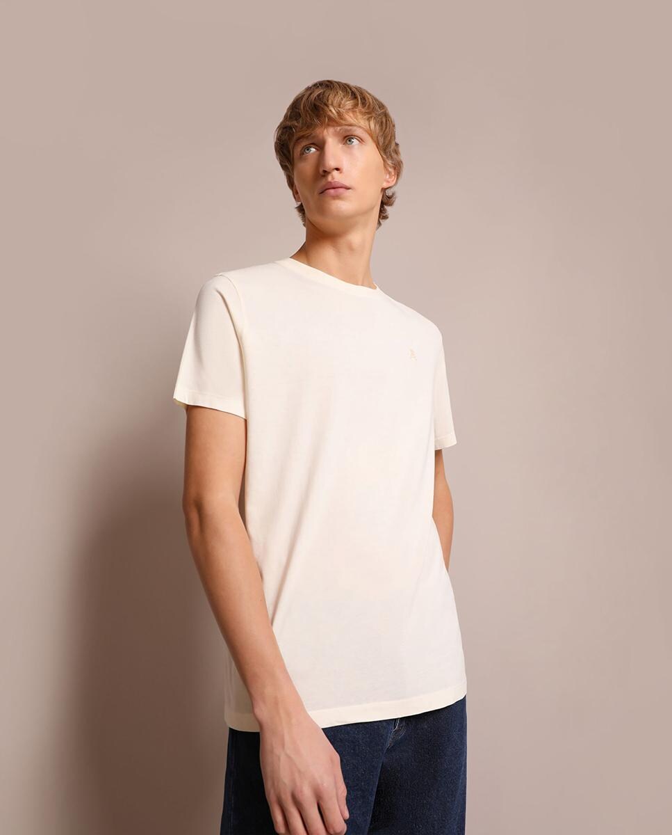 Camiseta de hombre en blanco de manga corta · Scalpers · El Corte