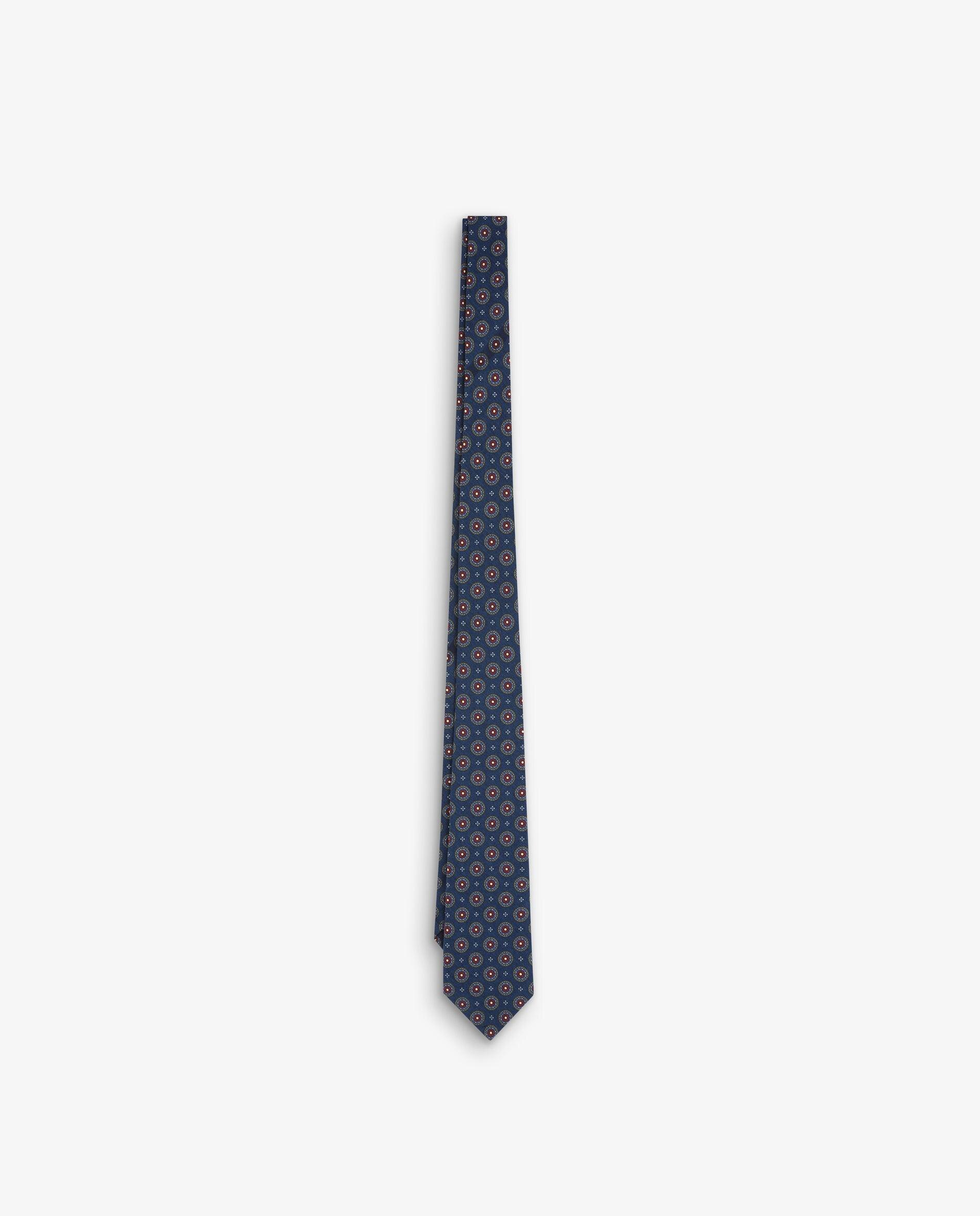 Corbata de hombre de seda de flores