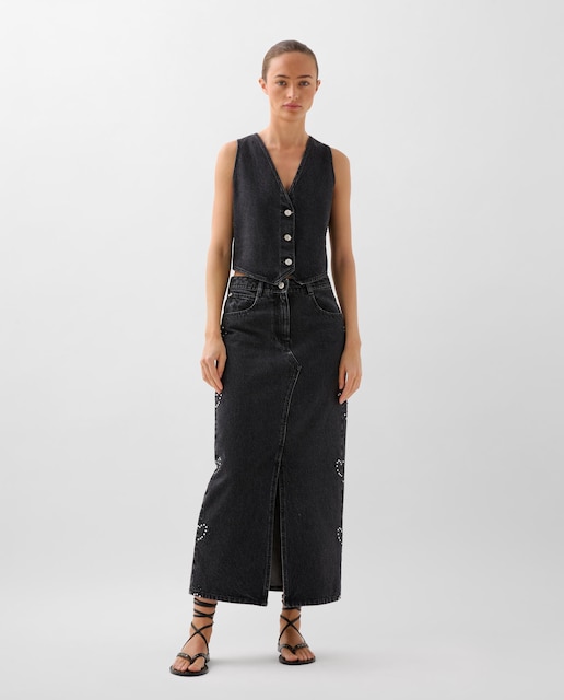 Imagen 0 de Falda denim midi