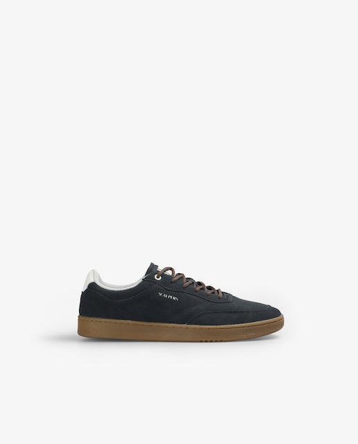 Imagen 0 de Zapatillas deportivas de hombre de piel con cordones