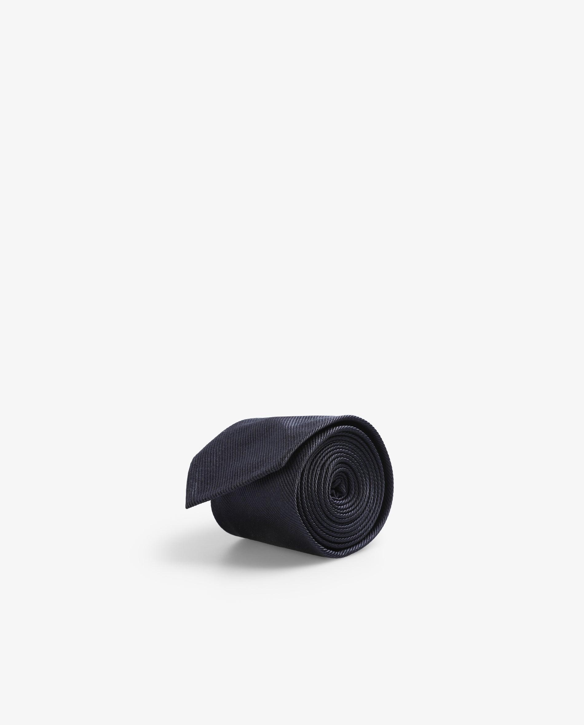 Corbata de seda lisa - Scalpers - Navy Navy-3