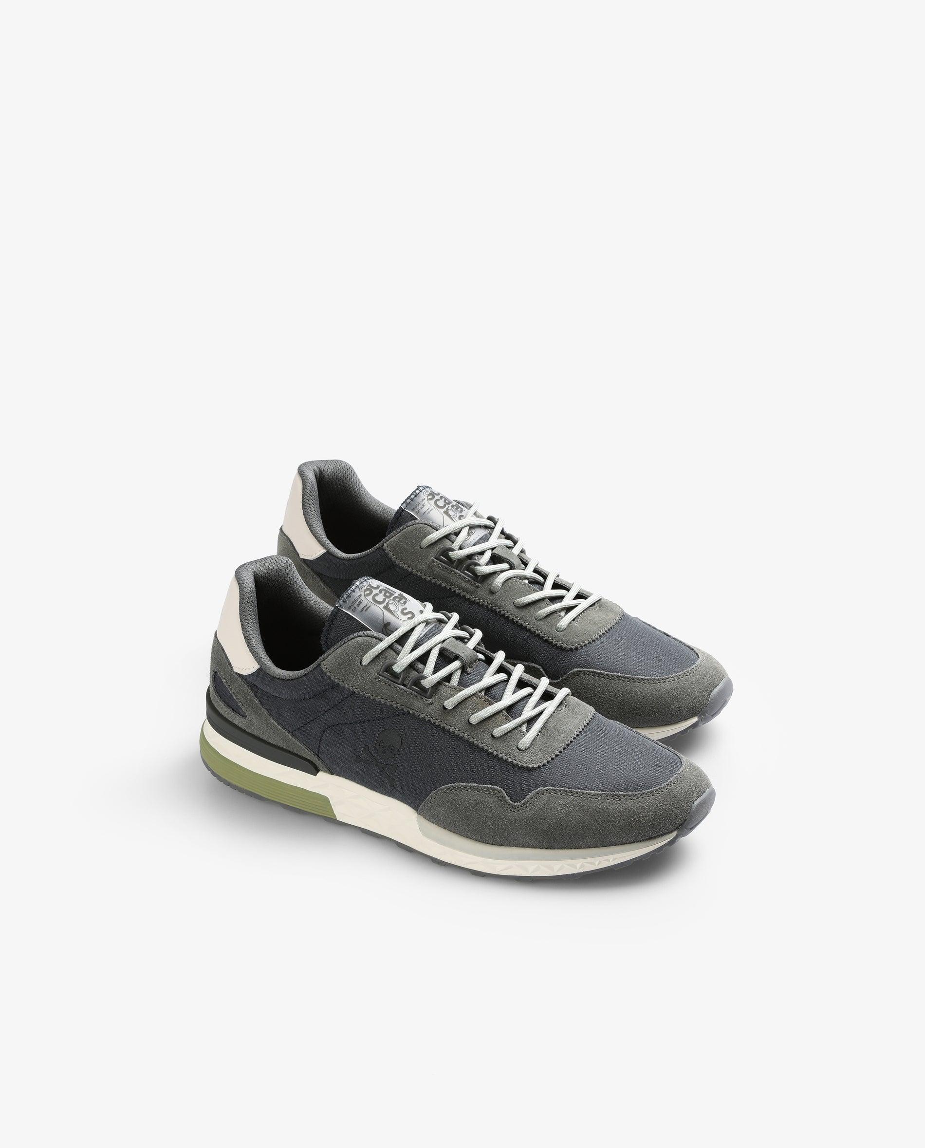 Zapatillas deportivas de hombre con detalle de etiqueta en la lengüeta - Scalpers - Índigo Índigo-3