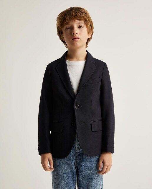 Imagen 0 de Americana de niño regular fit con botones