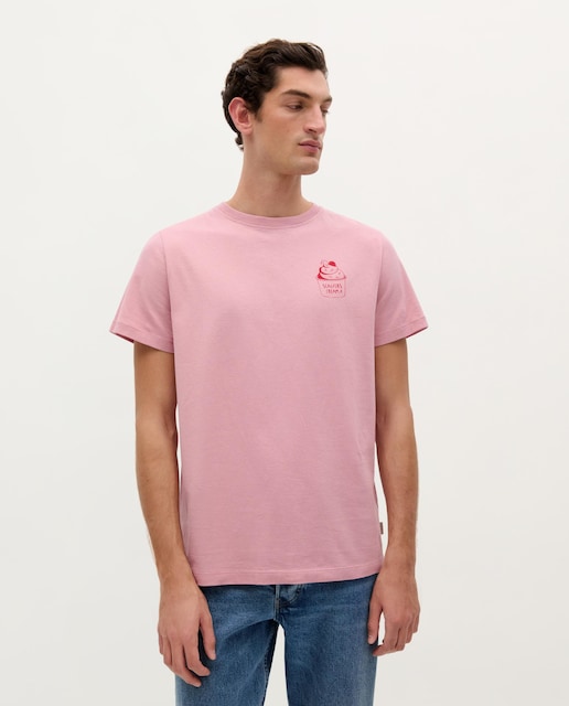 Imagen 0 de Camiseta de hombre de algodón regular fit